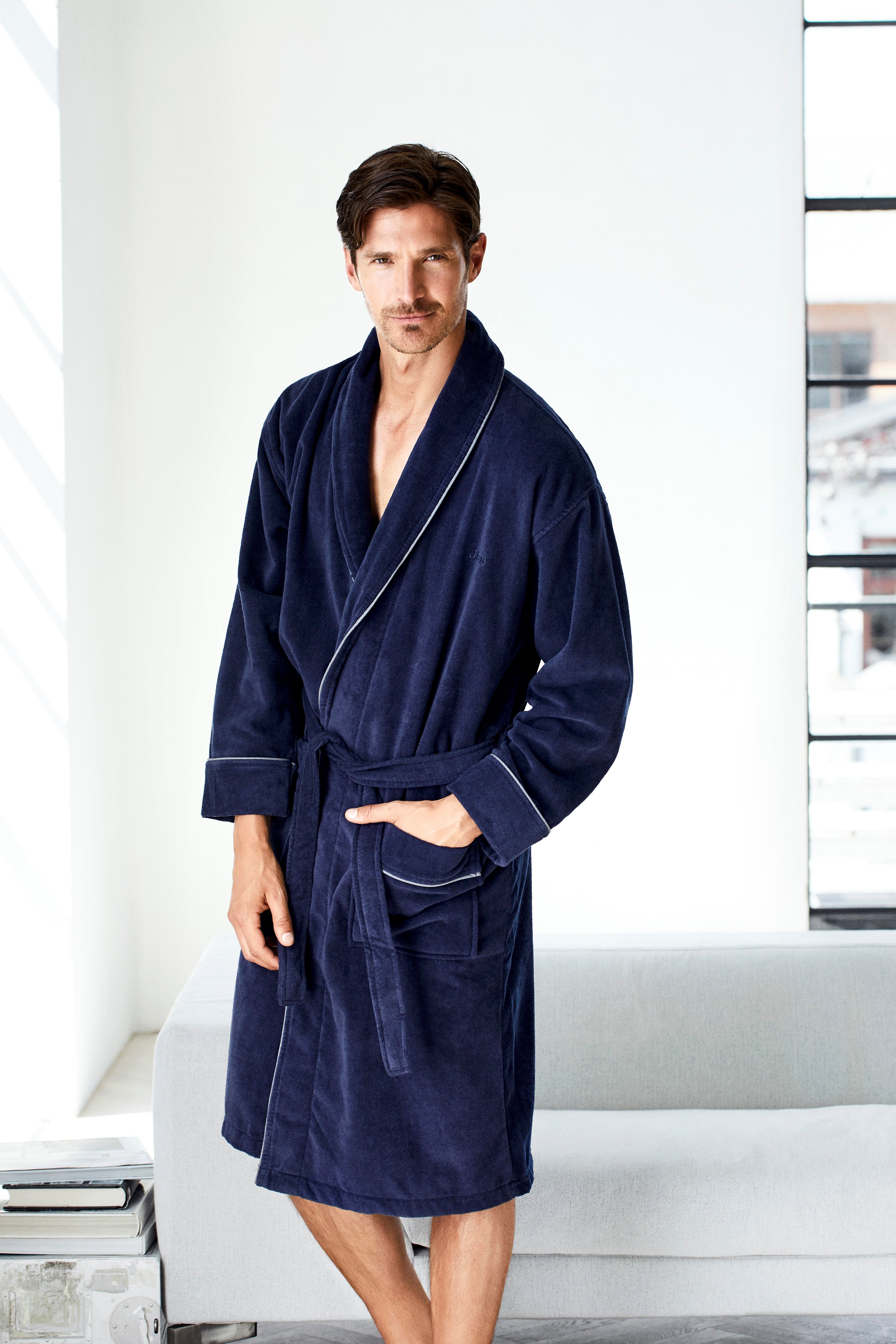 JBS bathrobe.