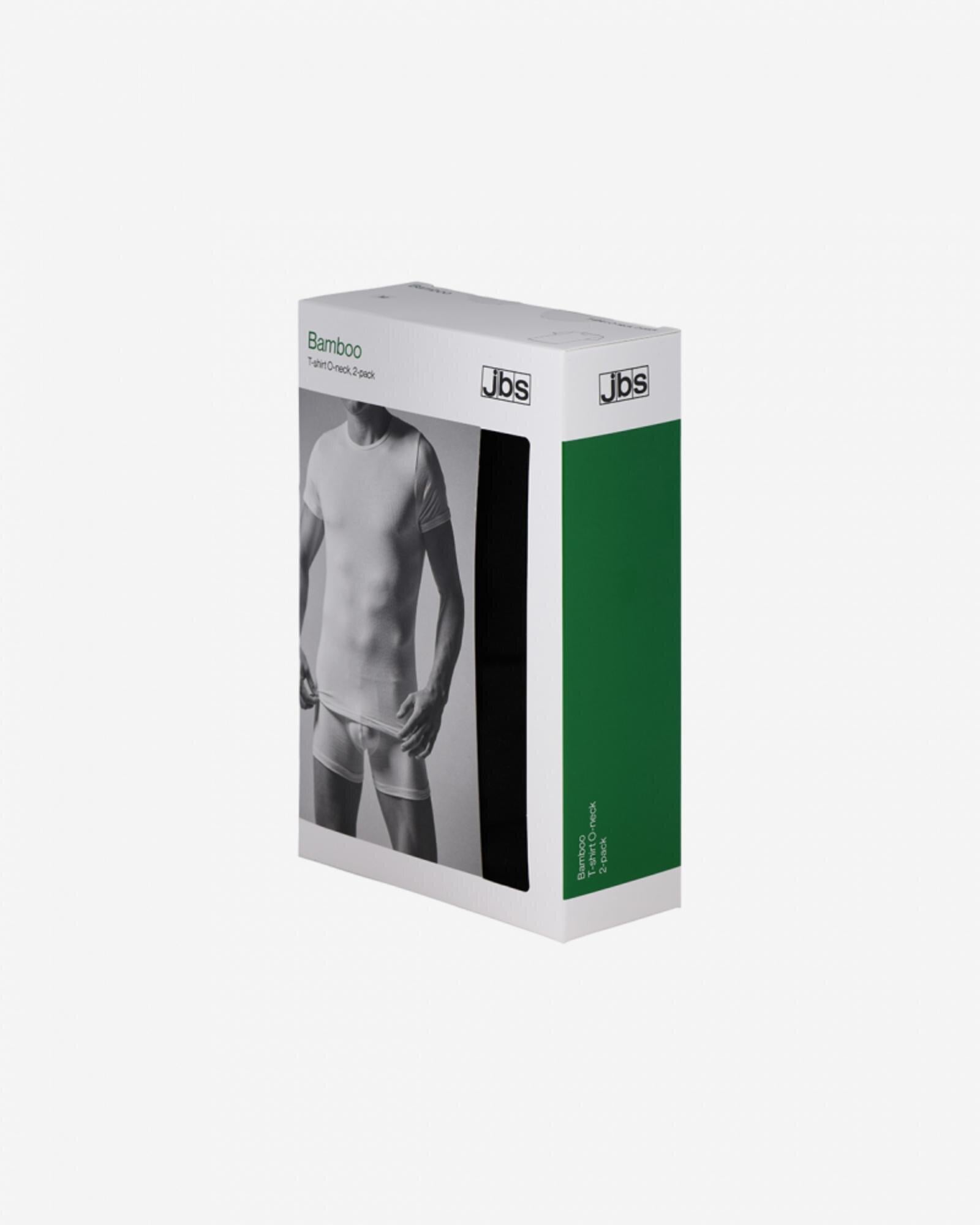 JBS 2-pack O-neck bamboo
