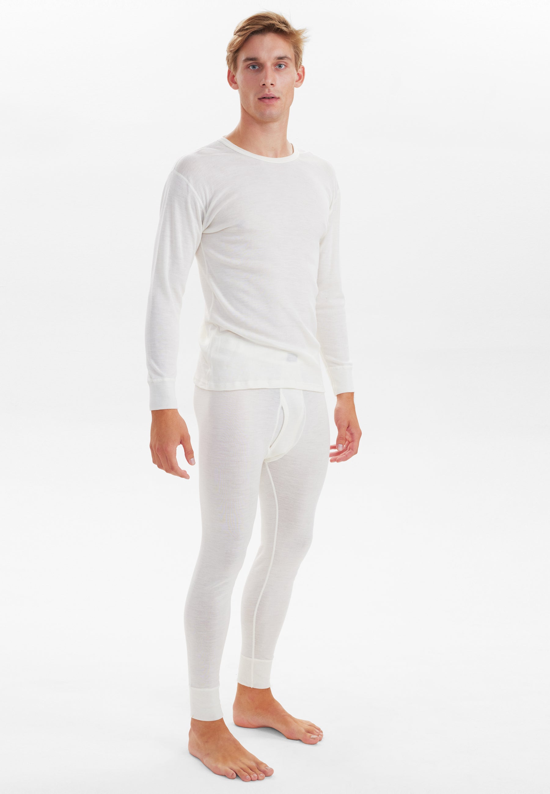 JBS t-shirt long sleeve wool