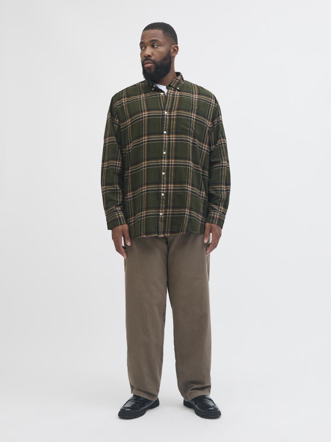 Shirts - Jjeclassic Flannel Check Shirt Ls Sn Pls - - Hr Ravn