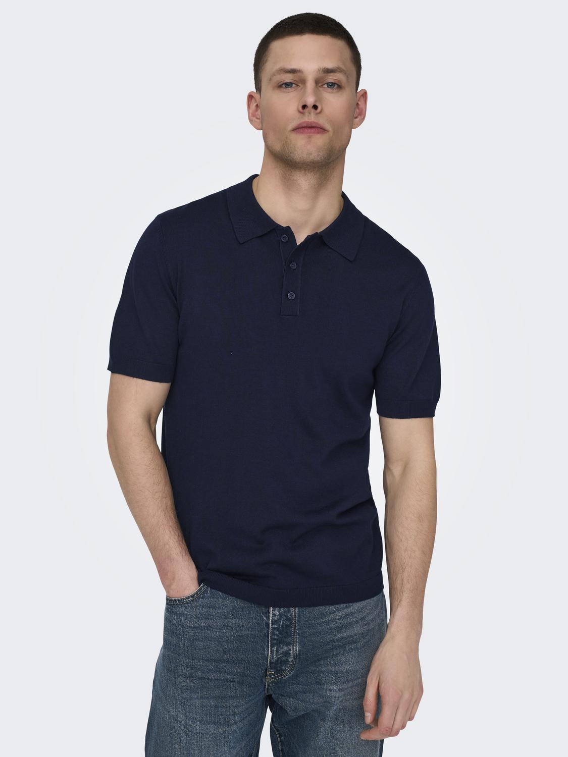 Onswyler Life Reg 14 Ss Polo Knit Noos
