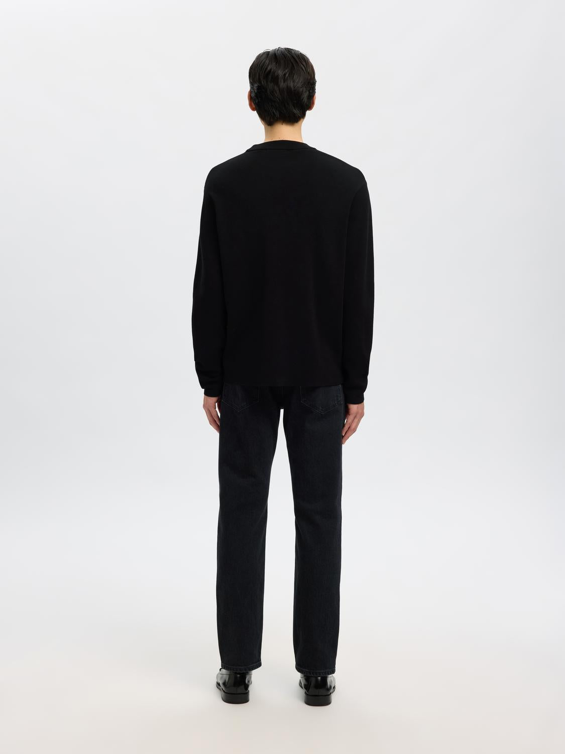 Pullovers - Slhteller Fn Relaxed Crew Neck Noos - - Hr Ravn