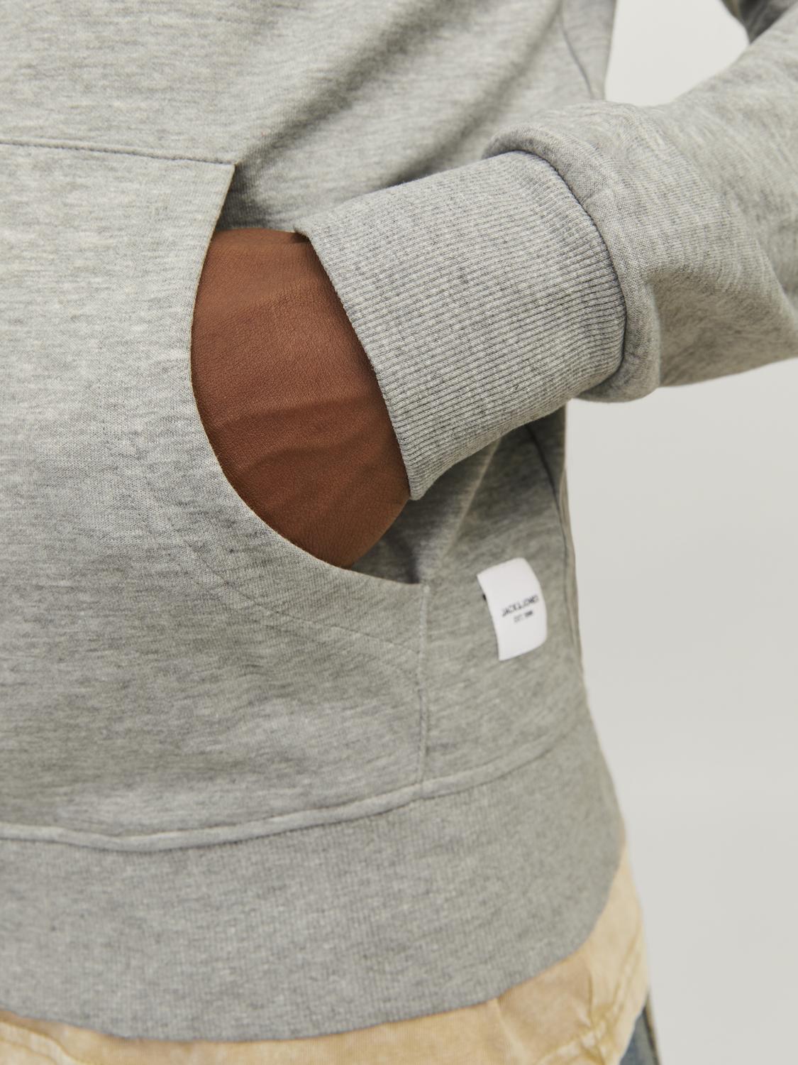 Cardigans - Jjebasic Sweat Zip Hood Noos - - Hr Ravn