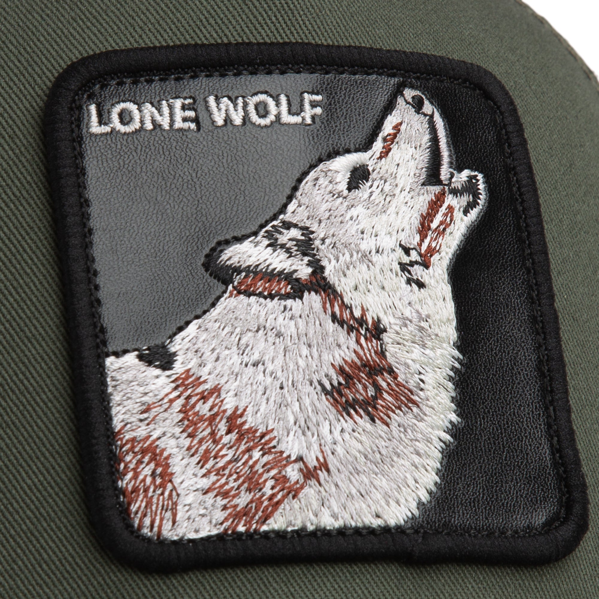 Goorin Lone Wolf Trucker Cap