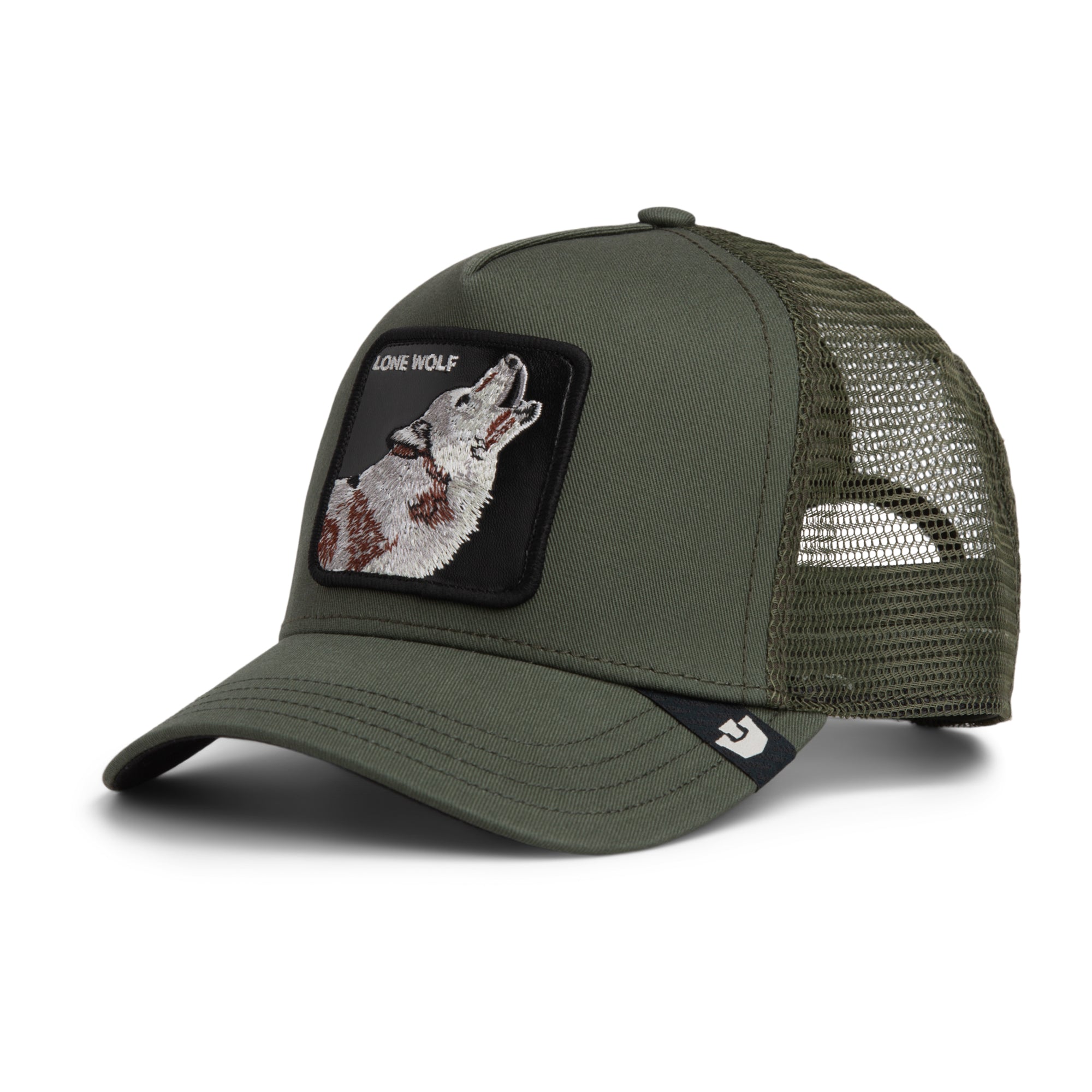 Goorin Lone Wolf Trucker Cap