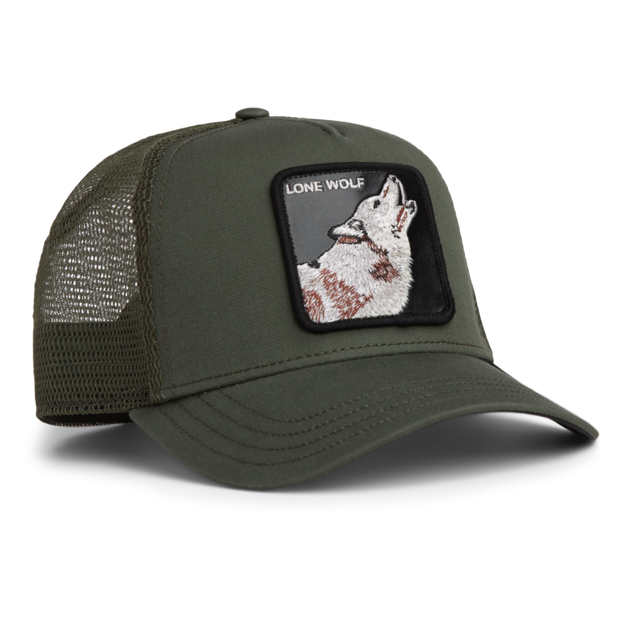 Goorin Lone Wolf Trucker Cap