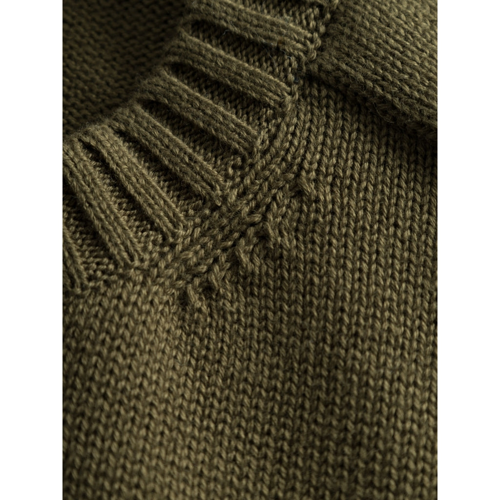 STRIK - Plain Knitted Crew Neck - - Hr Ravn