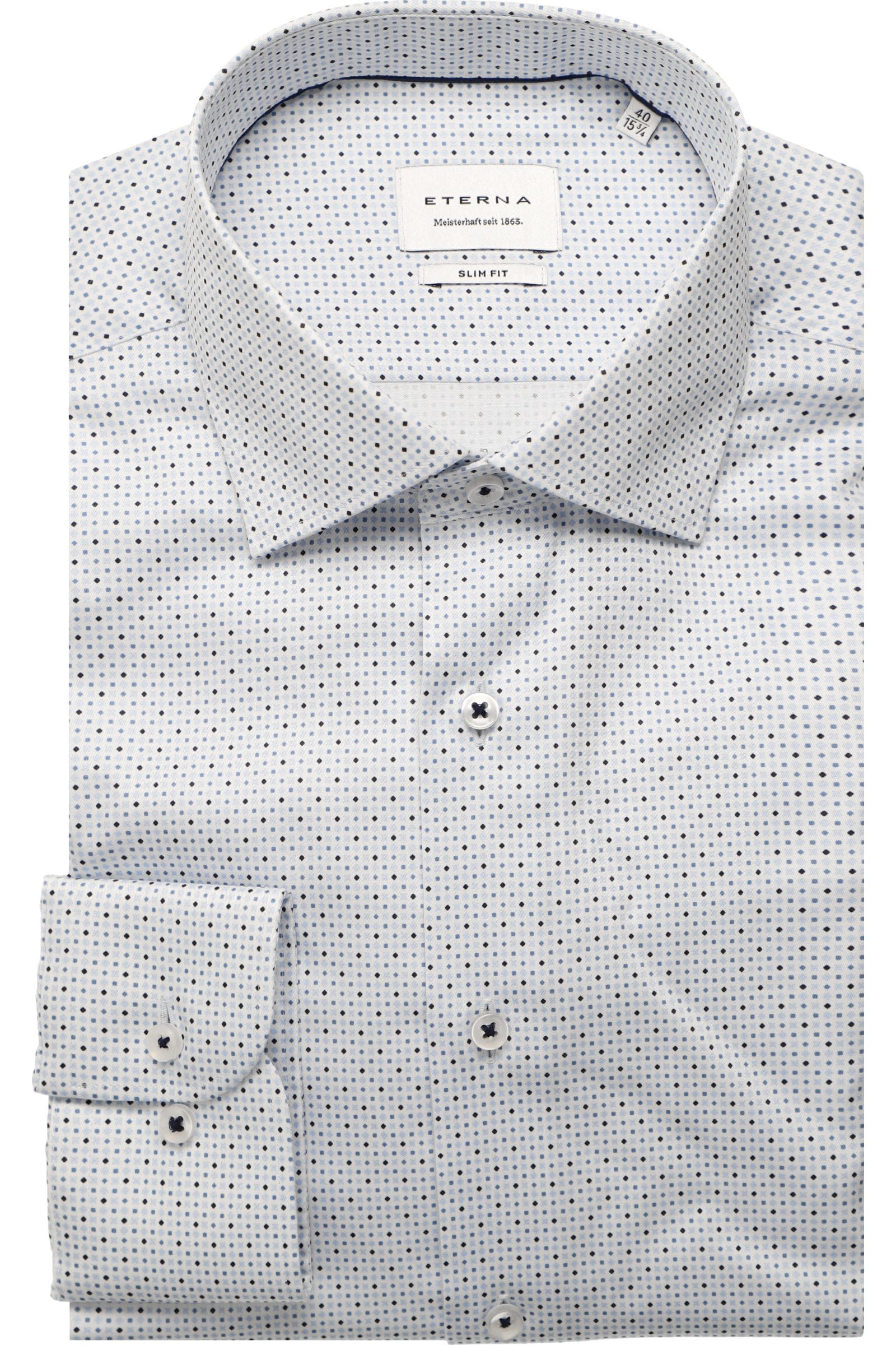 Eterna Slim Fit Strygefri Skjorte