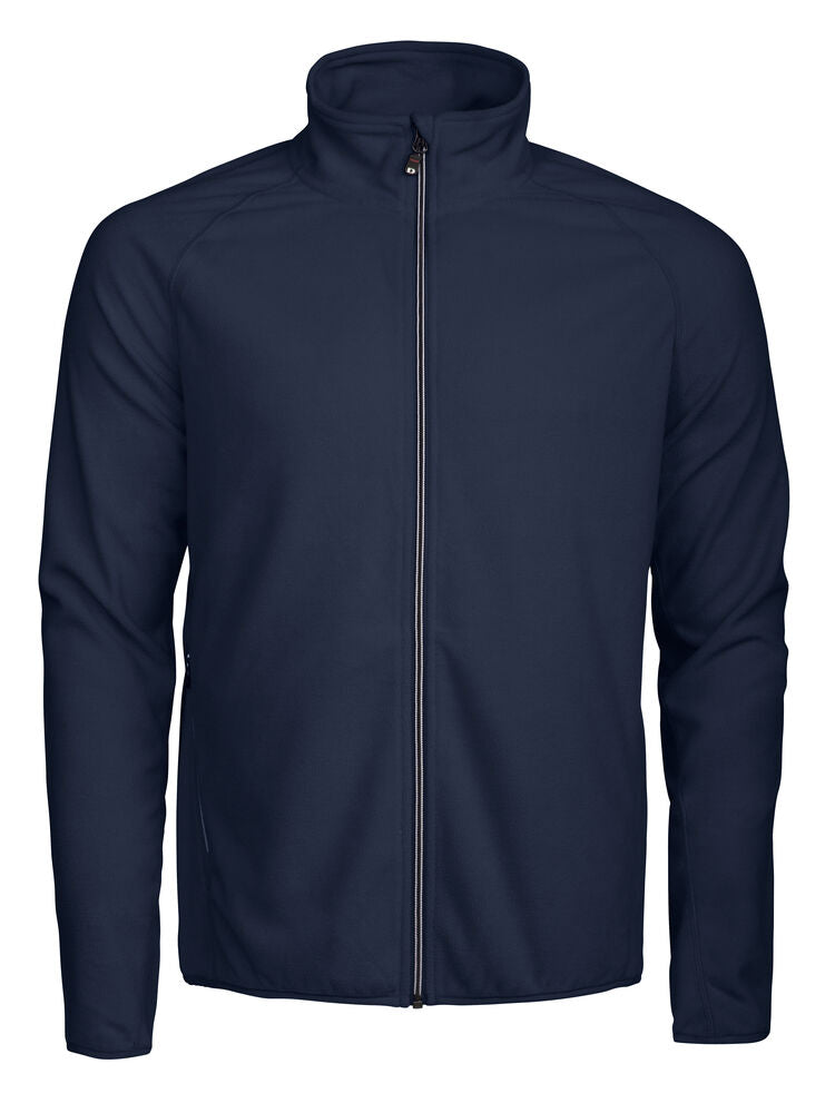 FLEECE & MIDLAYER - Melton Fullzip herre - - Hr Ravn