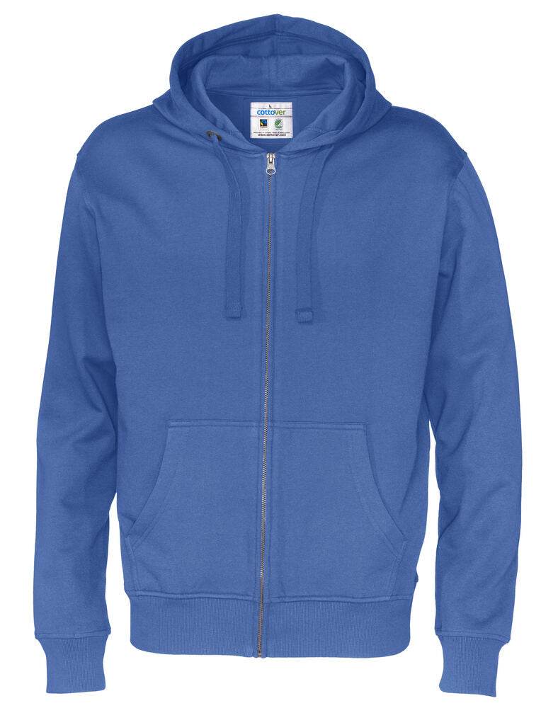 SWEATSHIRTS - Full Zip Hood herre - - Hr Ravn