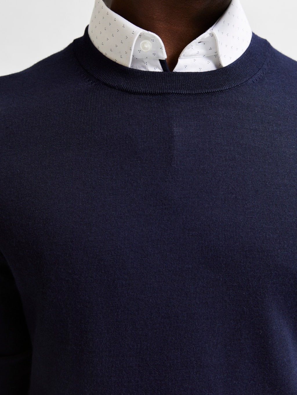 SLHTown Merino Knit - STRIK - - Hr Ravn