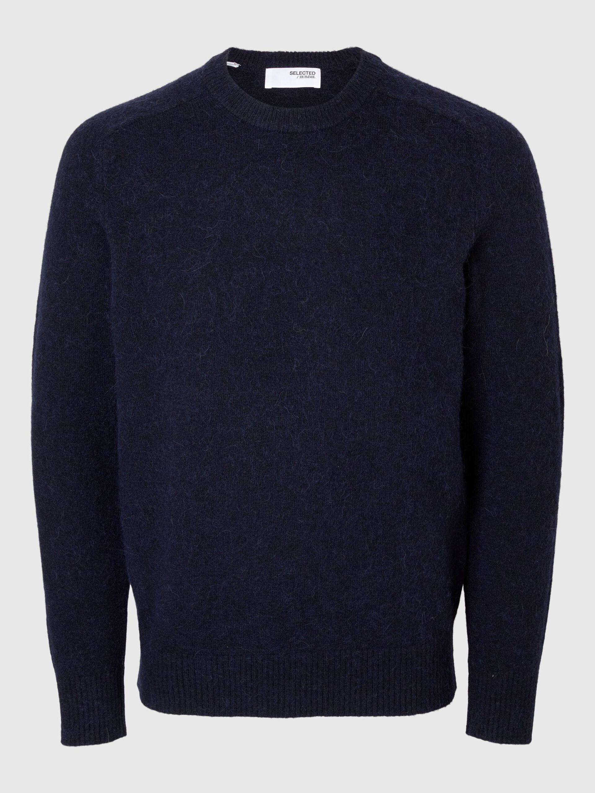 STRIK - SLHRAI LS KNIT CREW NECK - - Hr Ravn