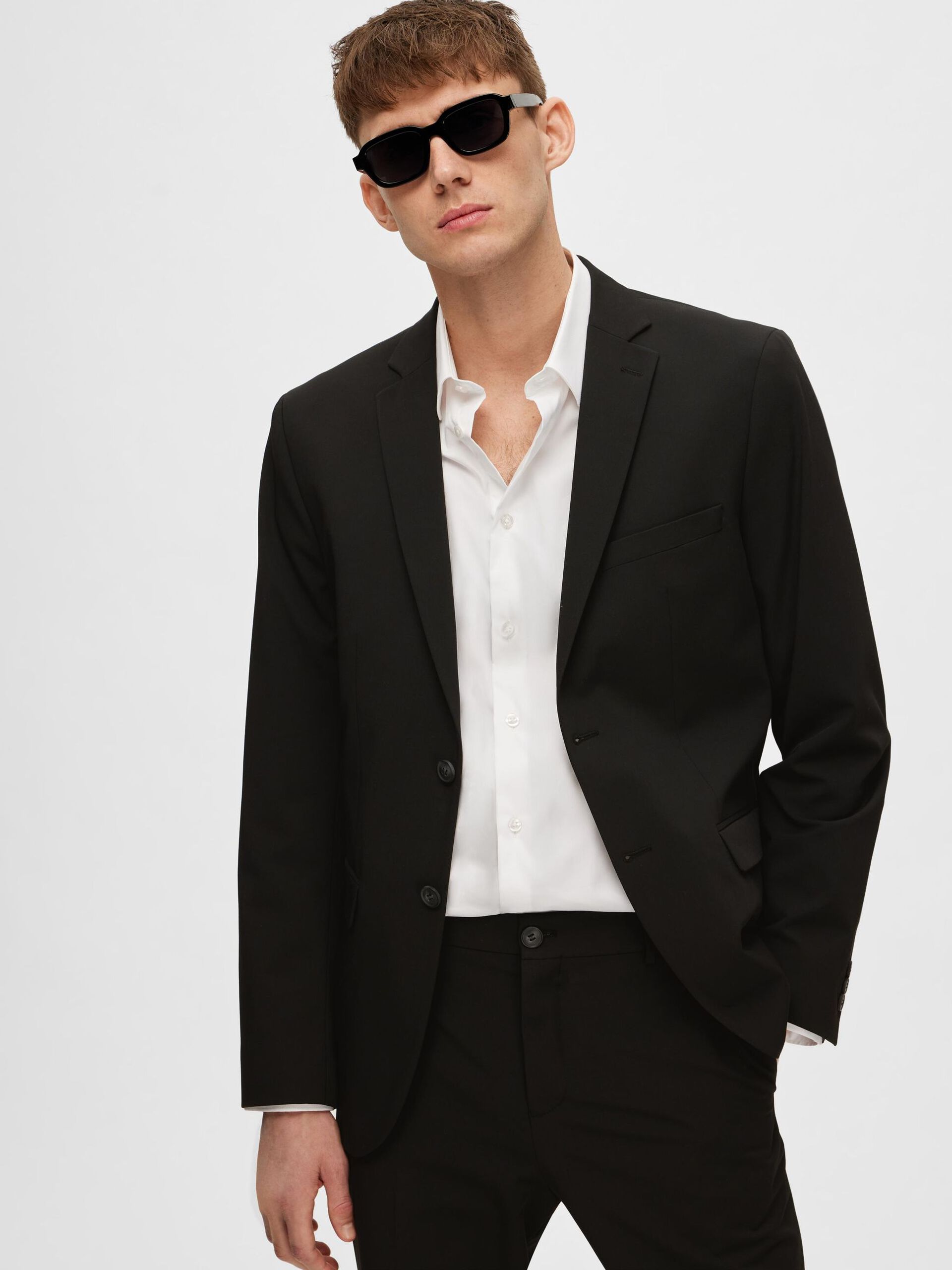 BLAZER - Slhslim-Liam Blz Flex Noos - - Hr Ravn