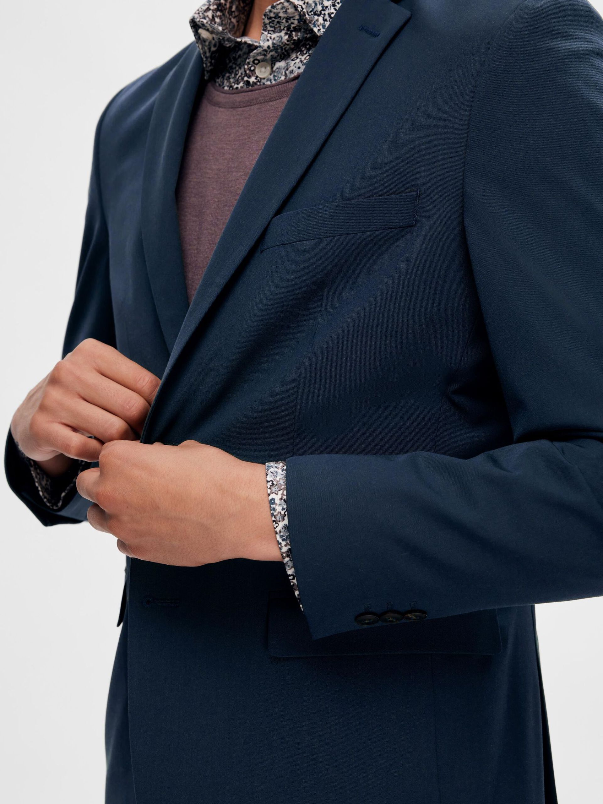 BLAZER - Slhslim-Liam Blz Flex Noos - - Hr Ravn