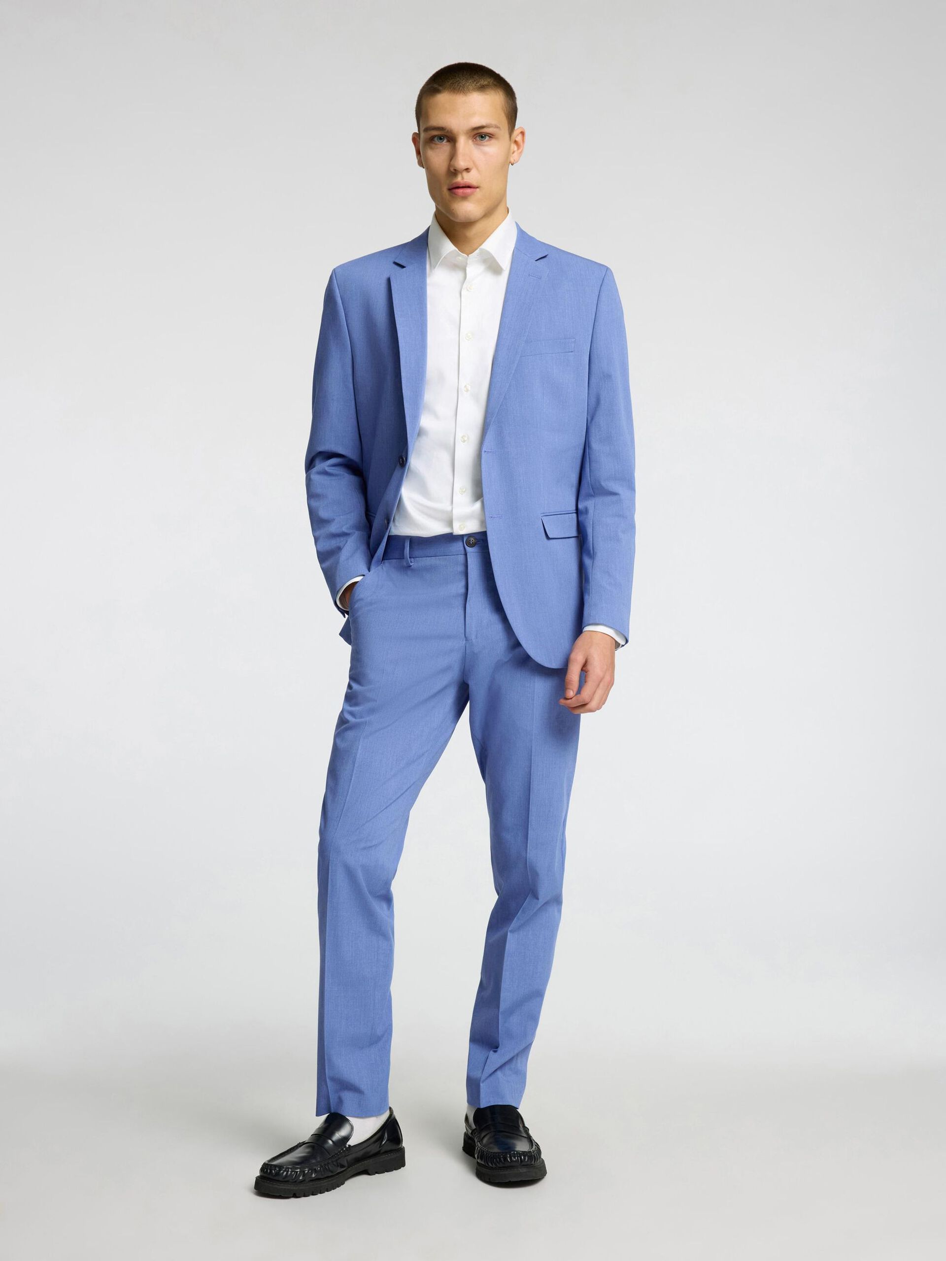 BLAZER - Slhslim-Liam Blz Flex Noos - - Hr Ravn