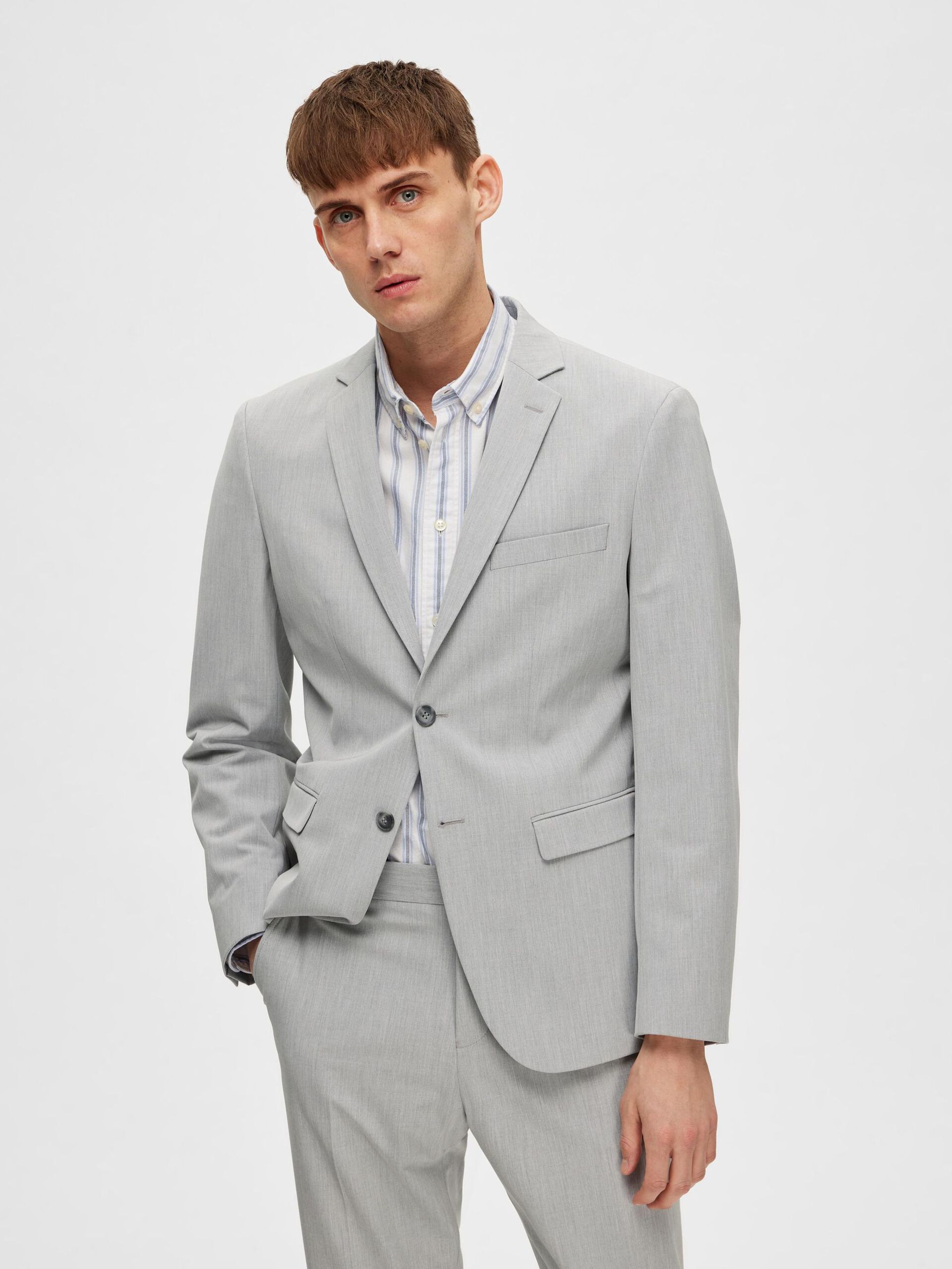 BLAZER - Slhslim-Liam Blz Flex Noos - - Hr Ravn