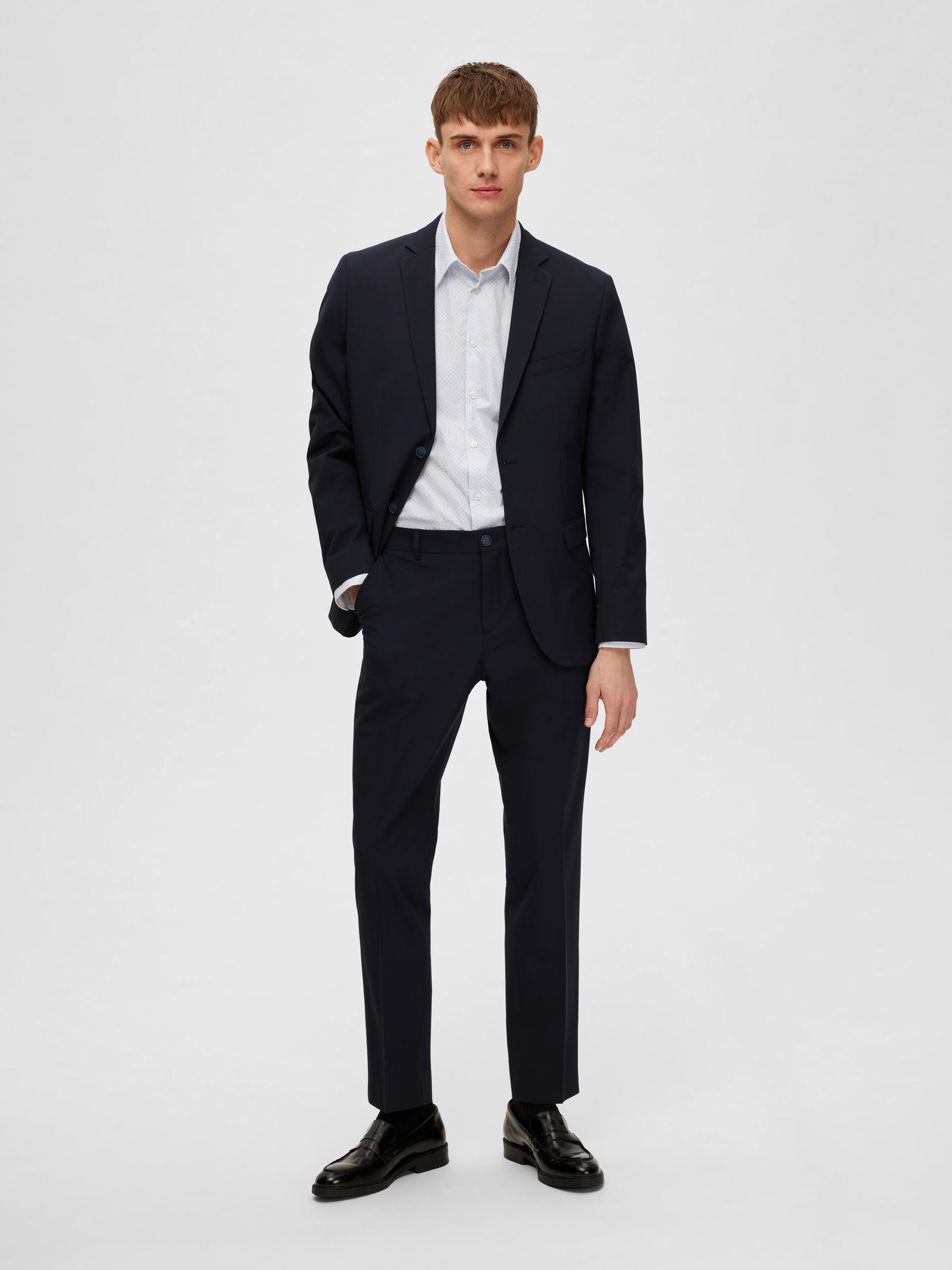 BLAZER - Slhslim-Liam Blz Flex Noos - - Hr Ravn