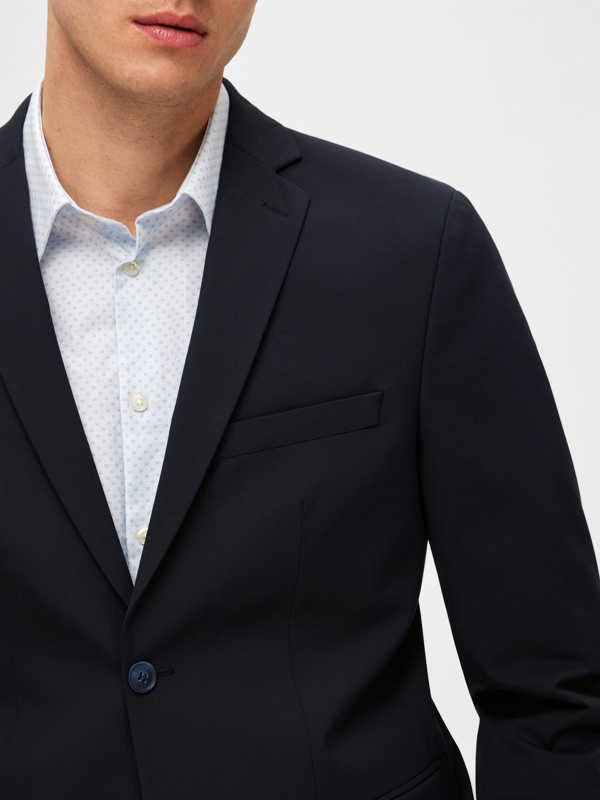 BLAZER - Slhslim-Liam Blz Flex Noos - - Hr Ravn
