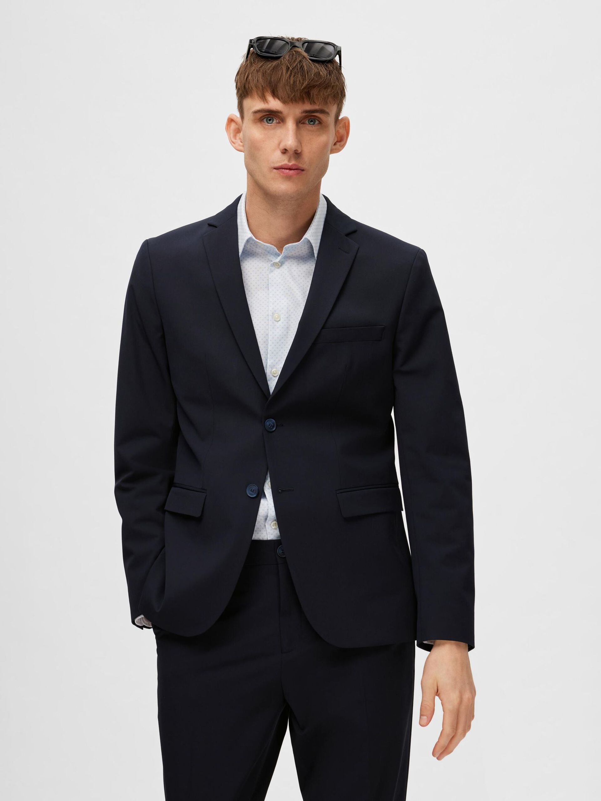 BLAZER - Slhslim-Liam Blz Flex Noos - - Hr Ravn
