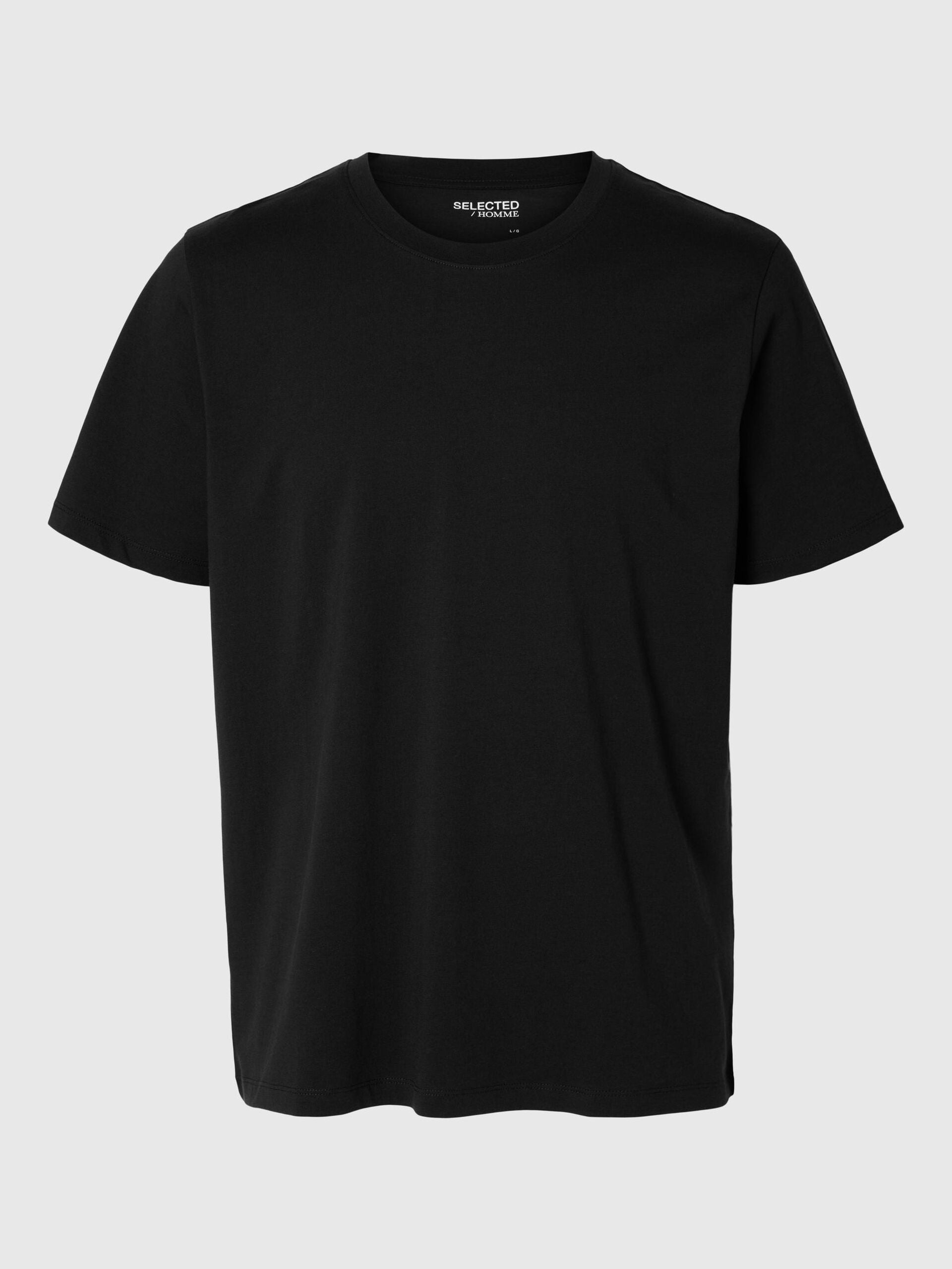 T-SHIRTS - Slhaspen SS O-Neck - - Hr Ravn