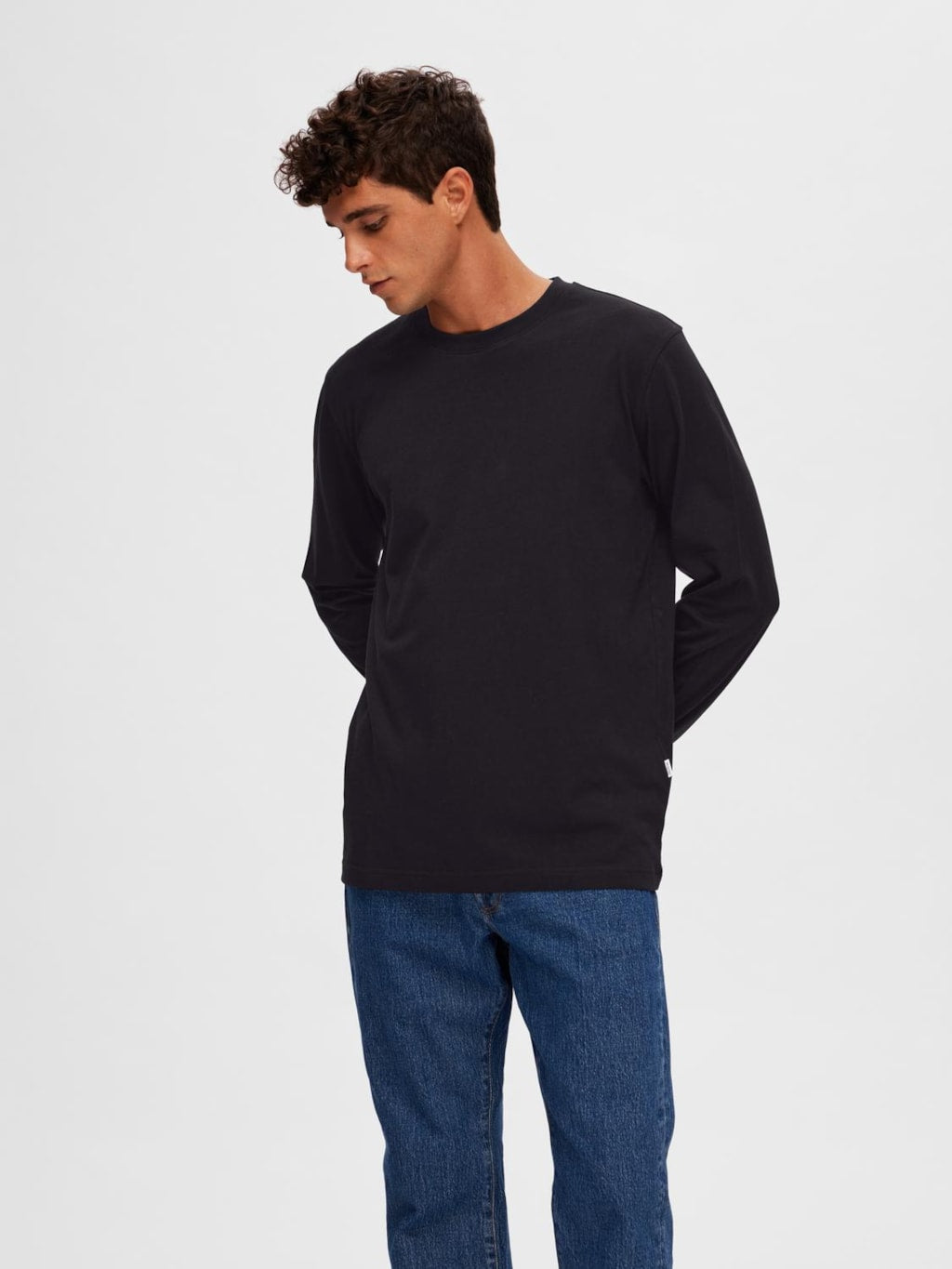 T-SHIRTS - SLHAspen LS Tee - - Hr Ravn