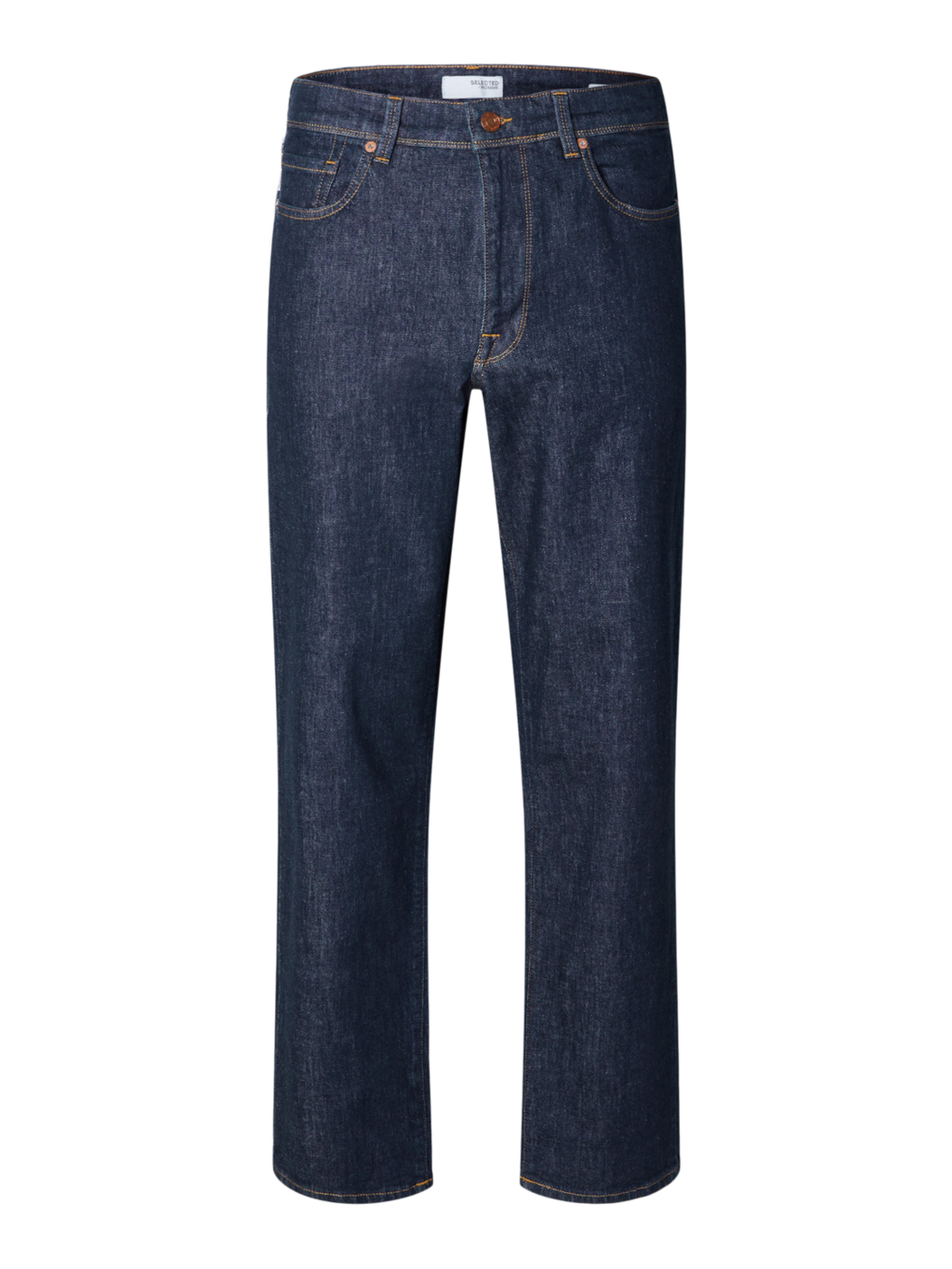 JEANS - SLH190-REG TAPERED COLE RINSE JEANS - - Hr Ravn