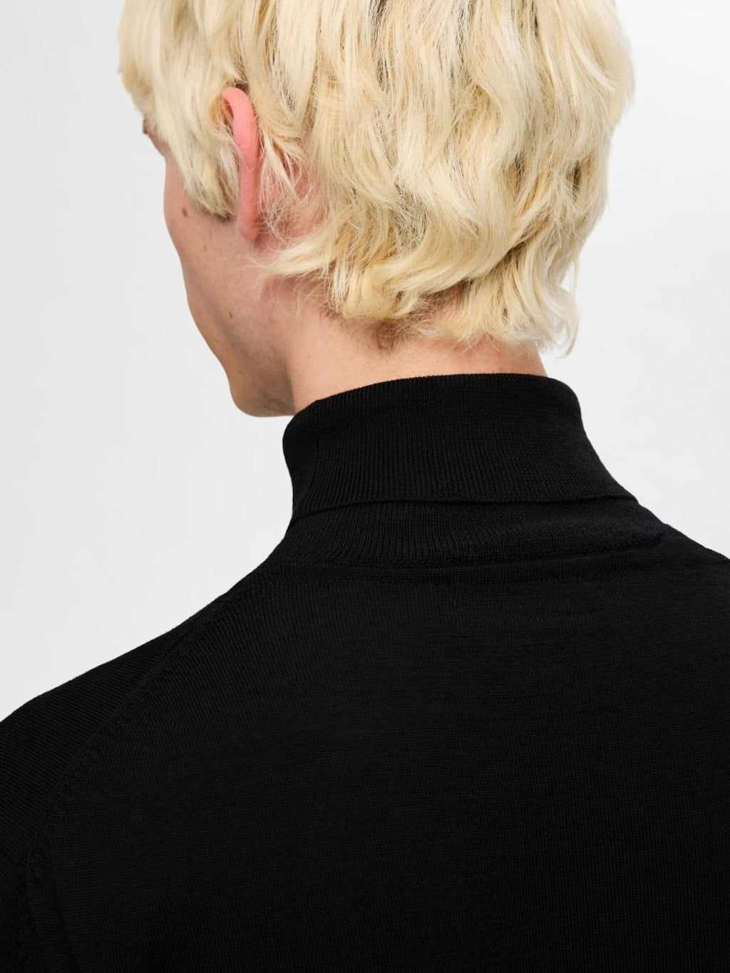 STRIK - SLHTRAY LS KNITMERINO ROLL NECK - - Hr Ravn