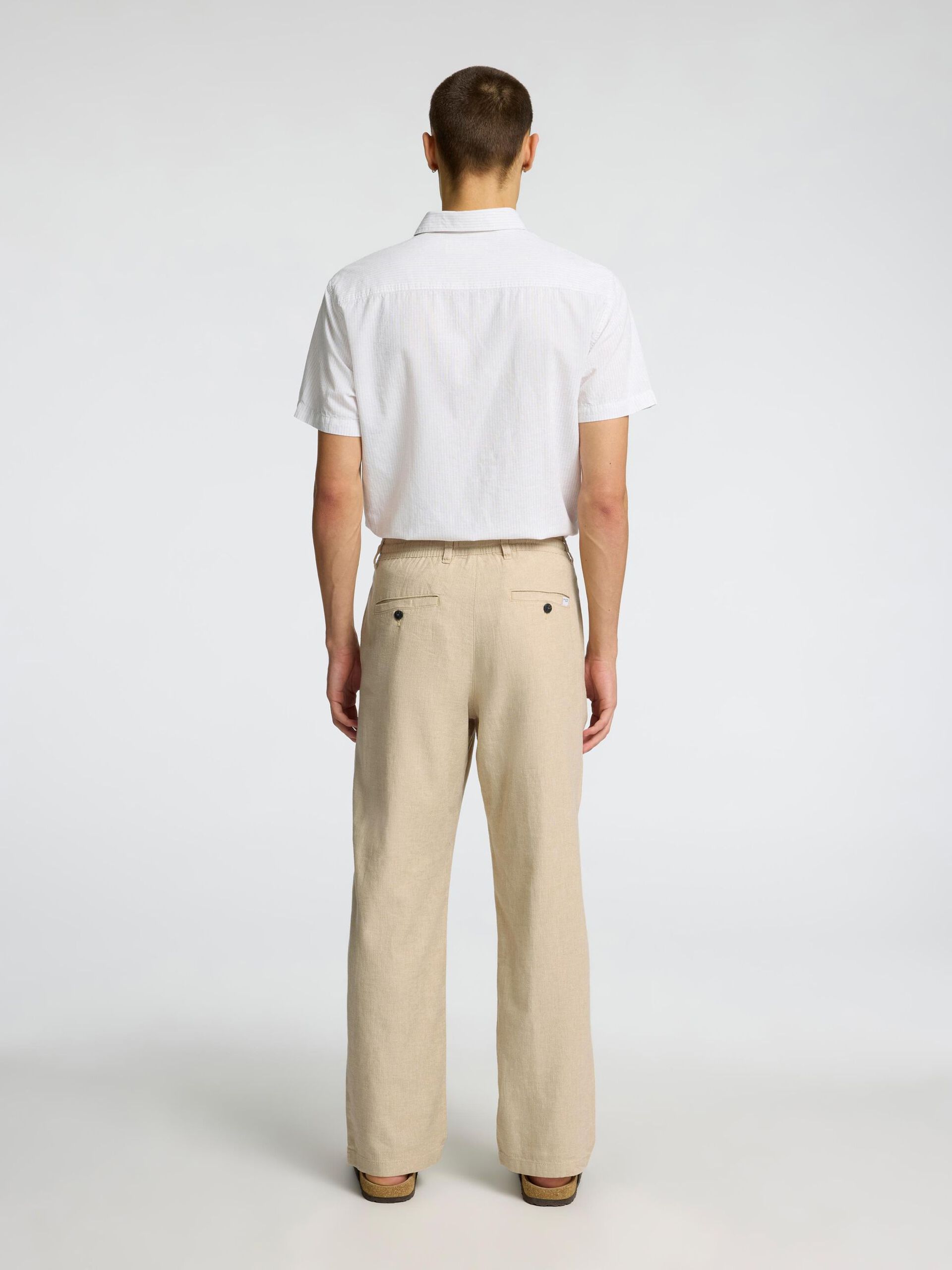 BUKSER - Slh220-Loose Brody Sun Pant - - Hr Ravn