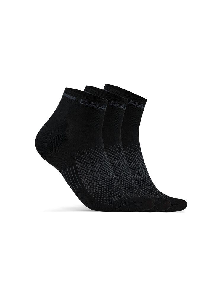 STRØMPER - Active Mid Sock 3-Pack - - Hr Ravn