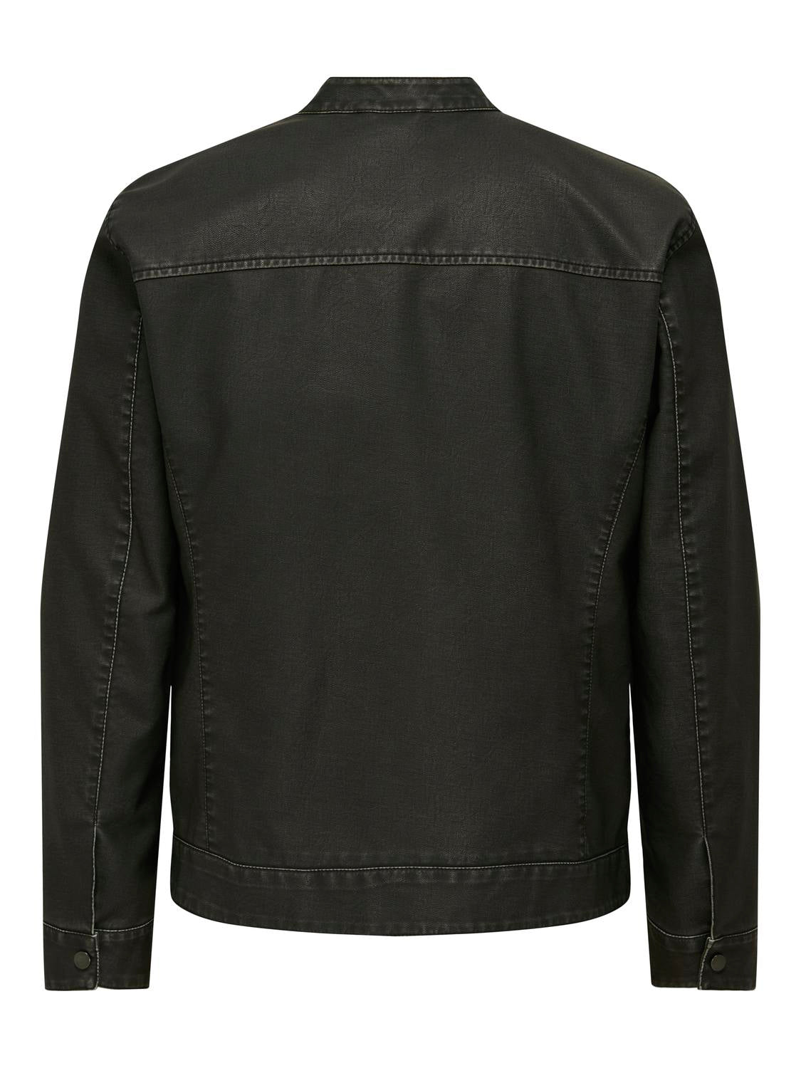 OVERTØJ - Onsmike Pu Racer Jacket Otw Noos - - Hr Ravn