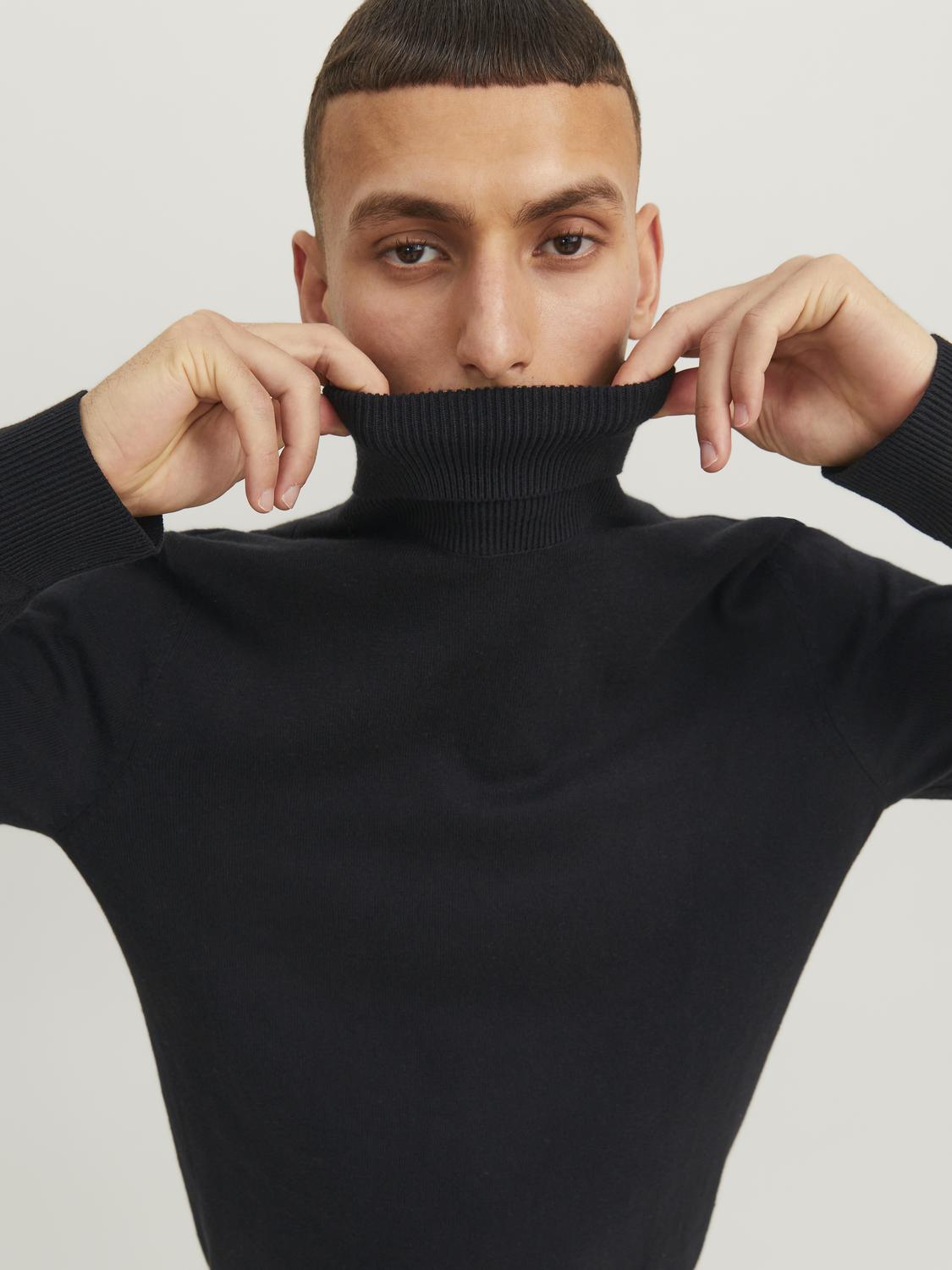 Pullovers - Jjeemil Knit Roll Neck Noos - - Hr Ravn