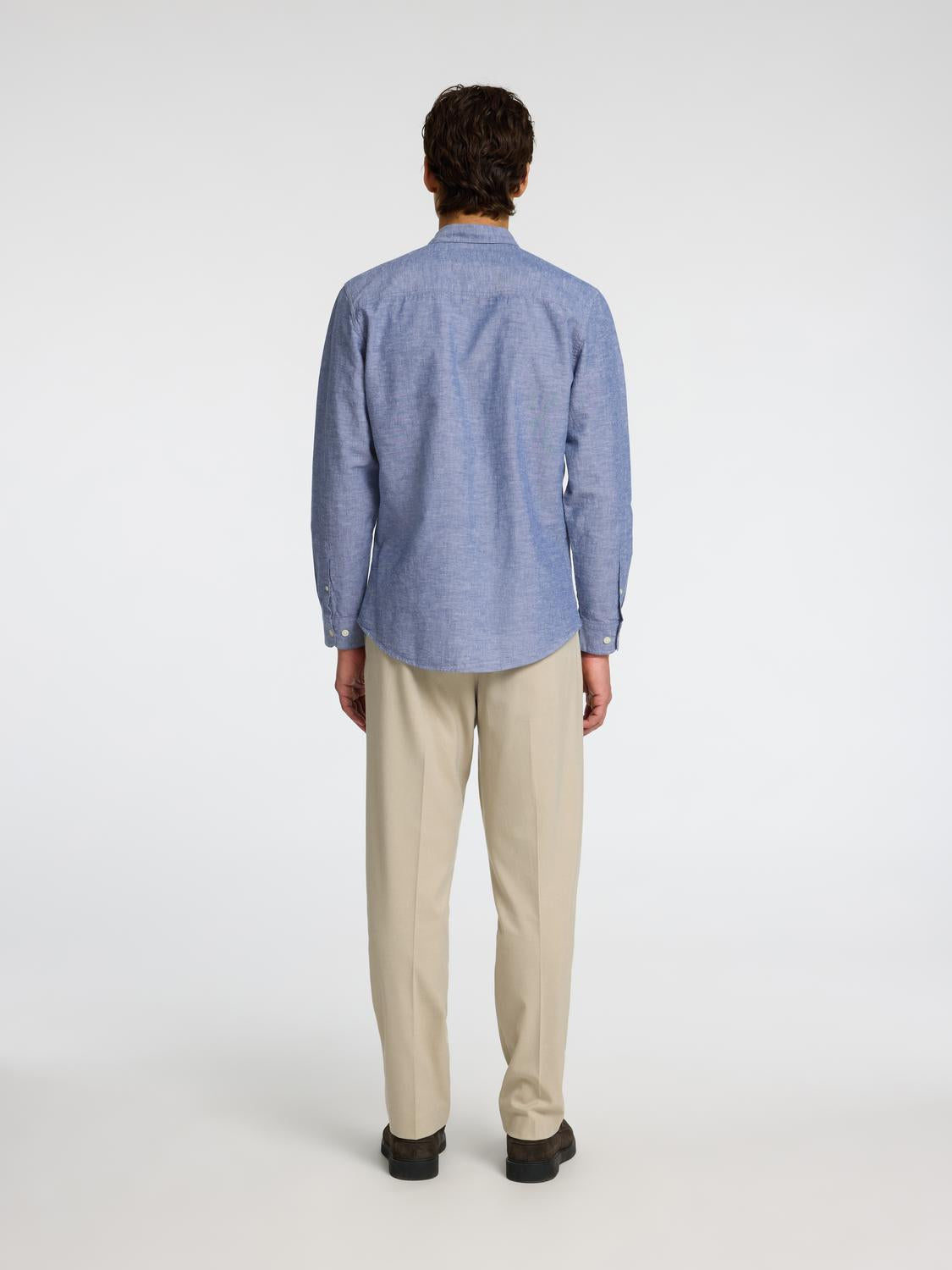 Slhslim-Sun Shirt Ls Noos