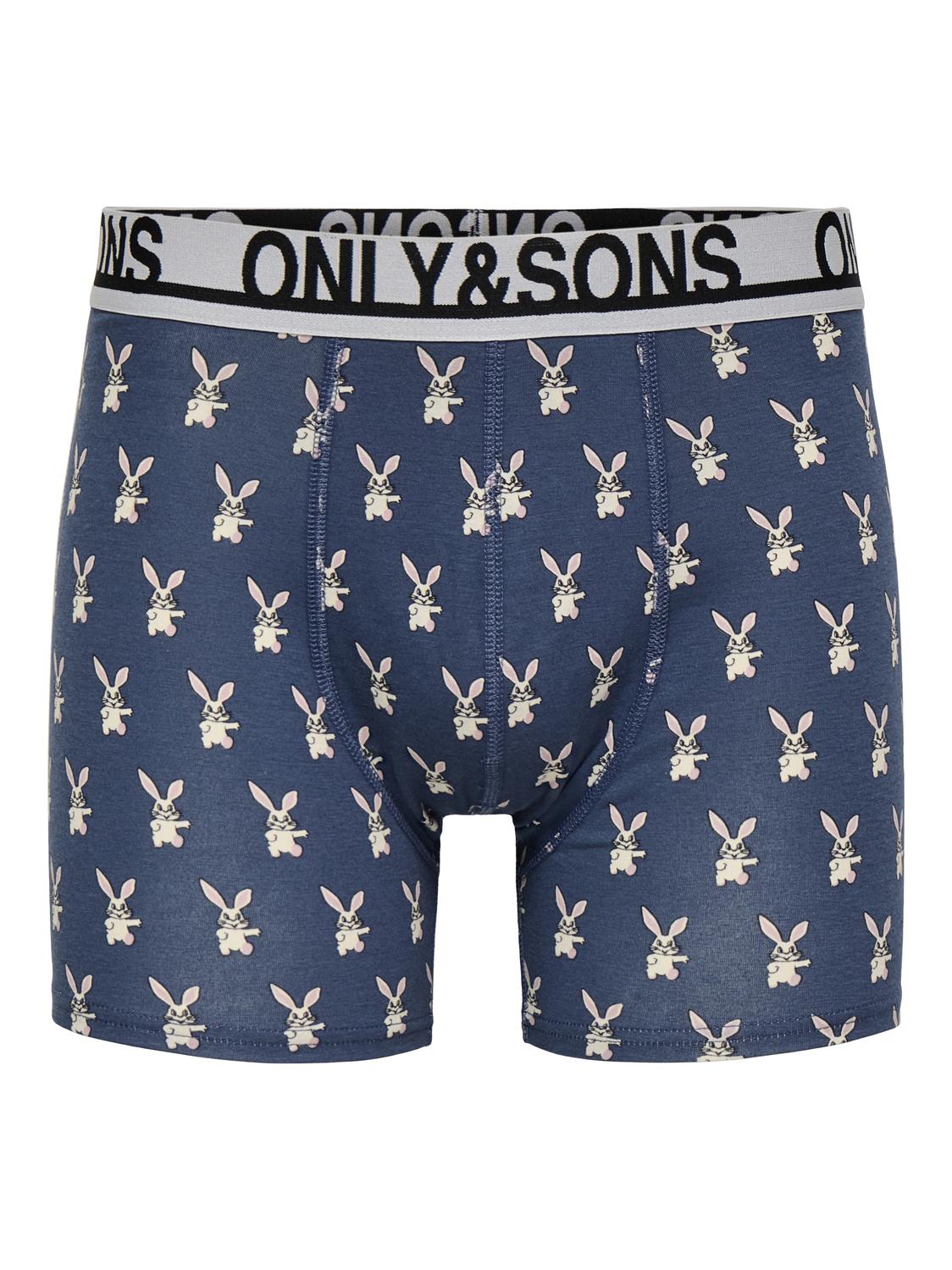 Trunks - Onsfitz Print Wb Bold Stripe Boxer 1Pack - - Hr Ravn