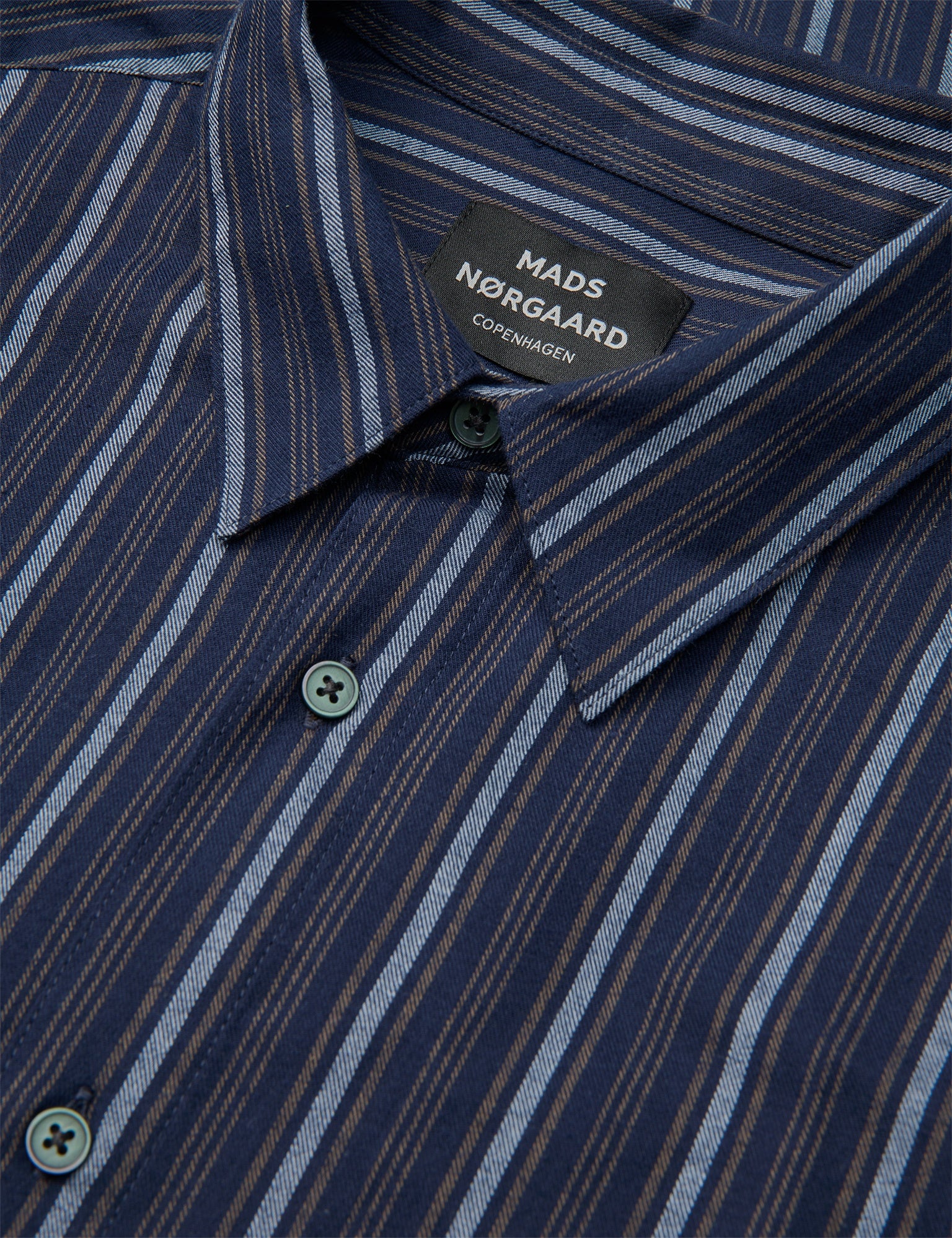 Mads Nørgaard Flannel Stripe Shirt