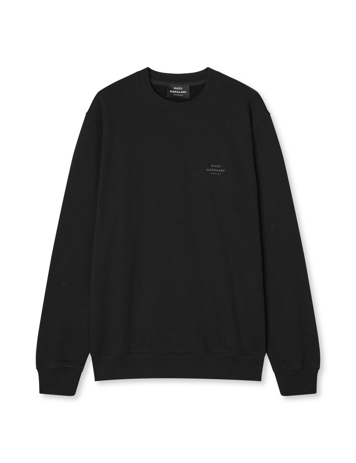 Mads Nørgaard Cotton Light Crew Logo Sweat