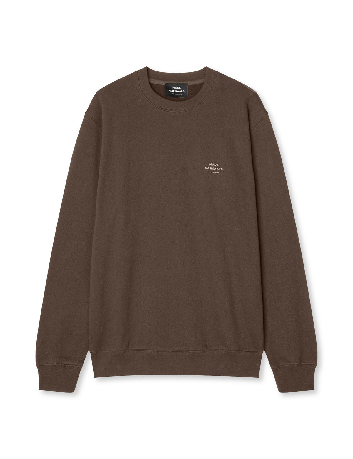 Mads Nørgaard Cotton Light Crew Logo Sweat