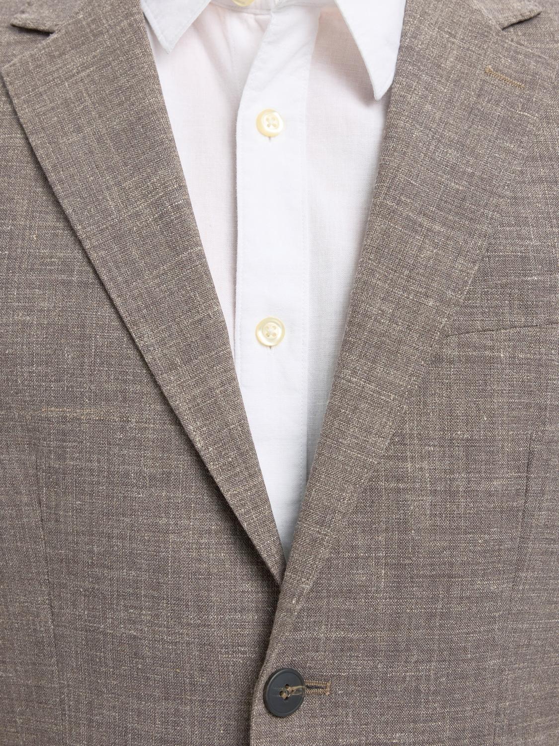 BLAZER - Slhslim-Oasis Linen Blz Noos - - Hr Ravn