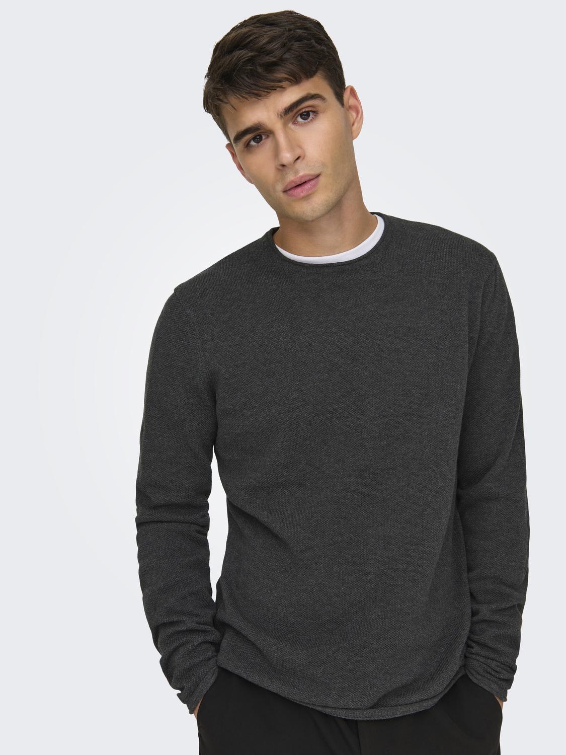Onsfelix Reg 12 Crew Knit Noos