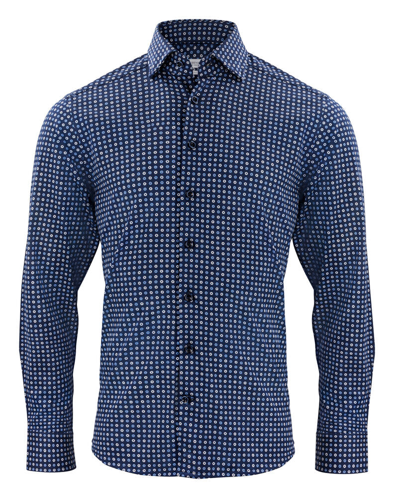 LANGE SKJORTER - Indigo Bow 131 Regular - - Hr Ravn