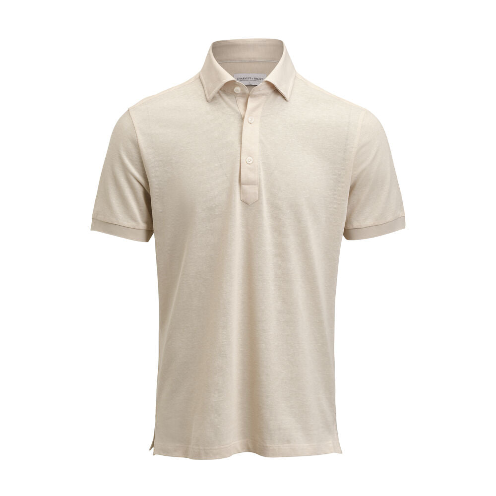 LANGE SKJORTER - Indigo Bow 133 S/S Polo Tailored Fit - - Hr Ravn