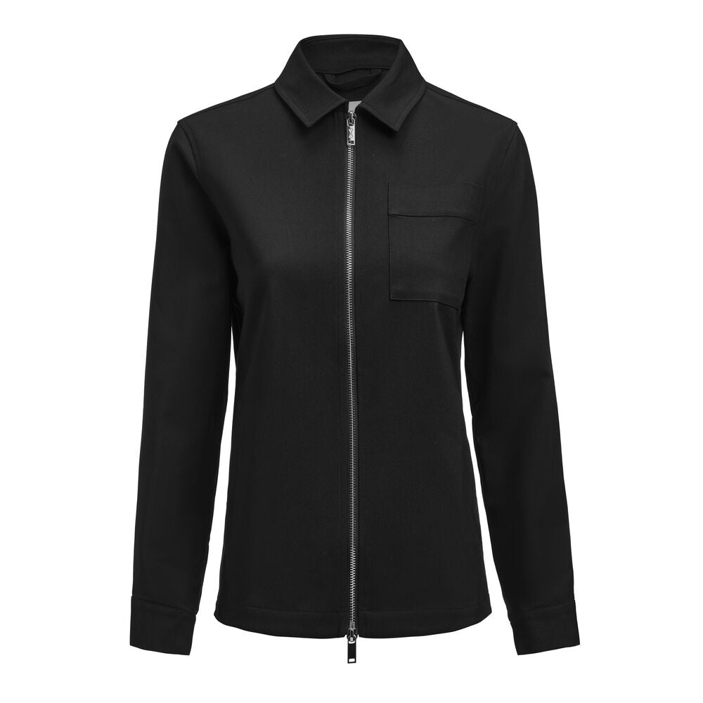 OVERSHIRT - Modern Zip Overshirt dame - - Hr Ravn