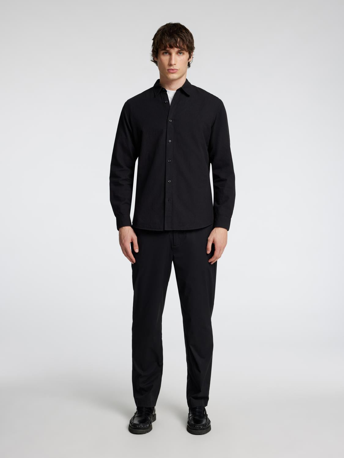 Slhslim-Sun Shirt Ls Noos