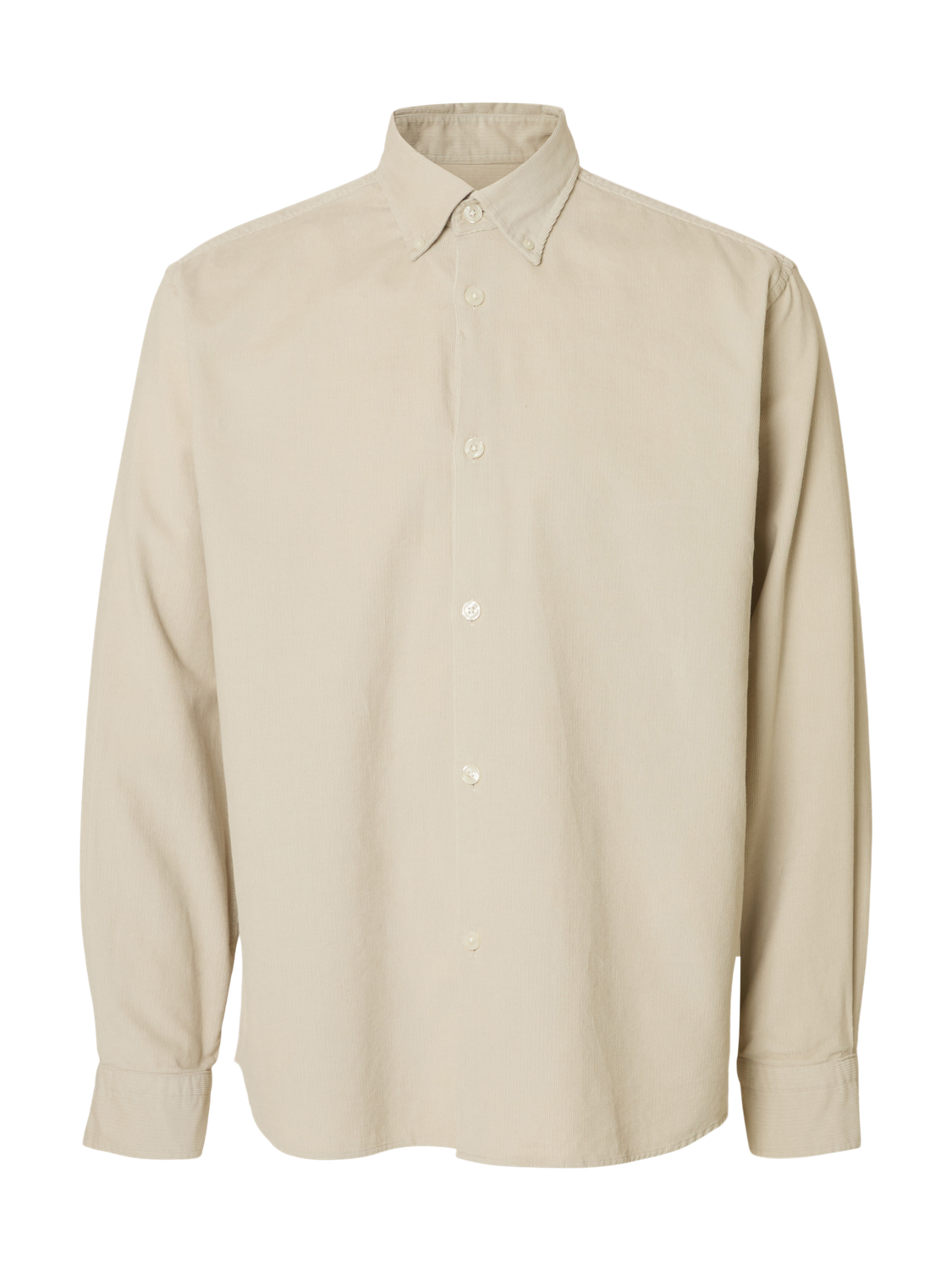 Shirts - Slmregcole Danni Cord Bd Ls Shirt Noos - - Hr Ravn