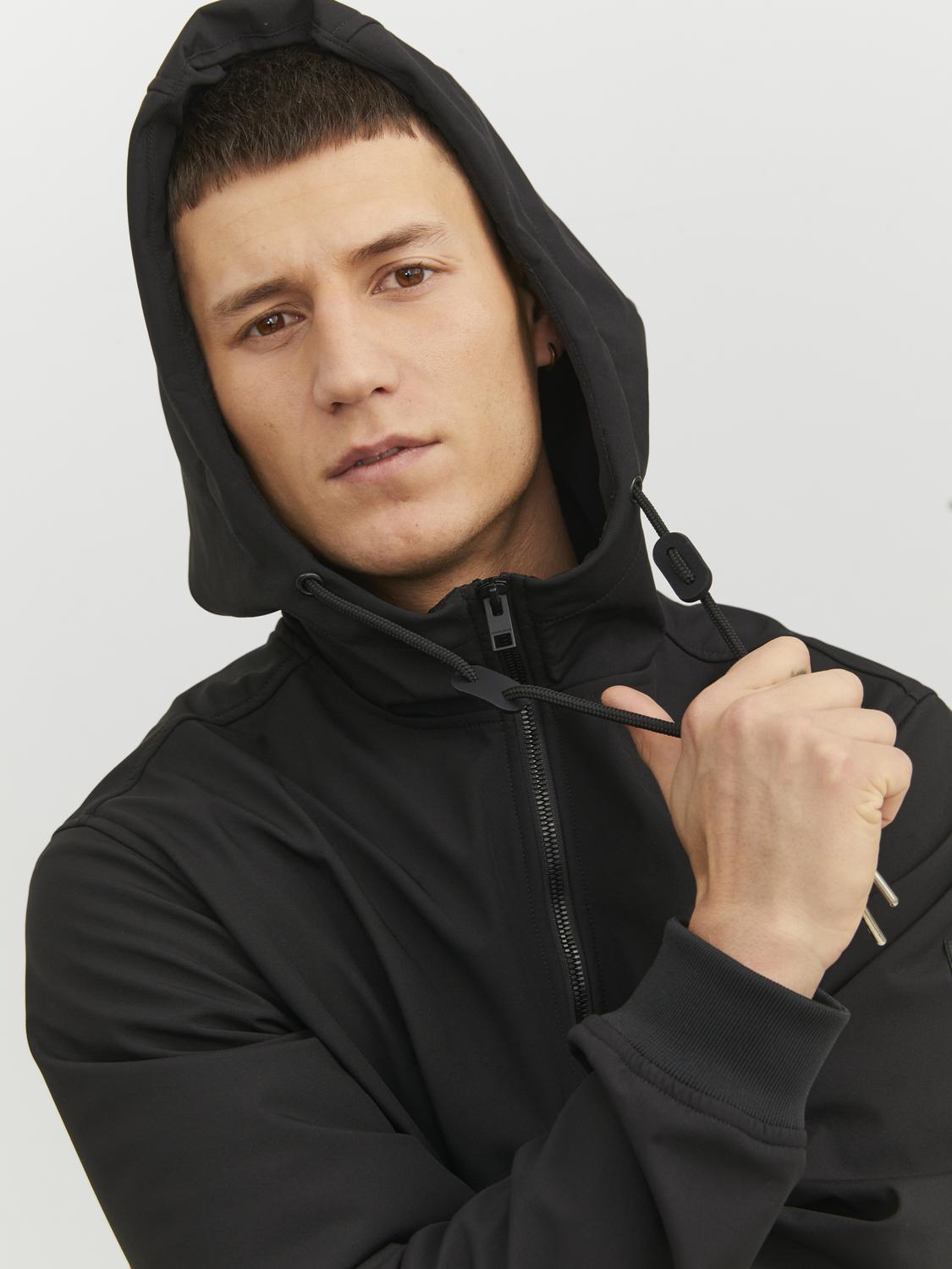 Jackets - Jjebasic Softshell Hood Noos - - Hr Ravn
