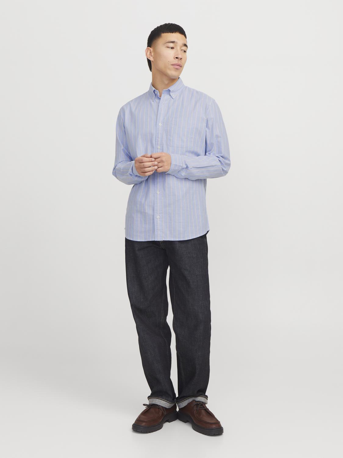 Shirts - Jprblubrook Oxford Shirt L/S Noos - - Hr Ravn