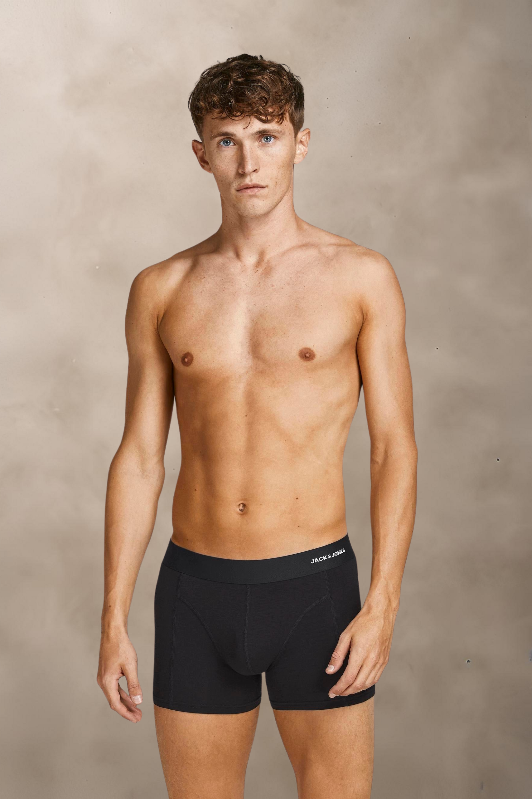 UNDERTØJ - JACBASIC BAMBOO TRUNKS 3-PACK - - Hr Ravn