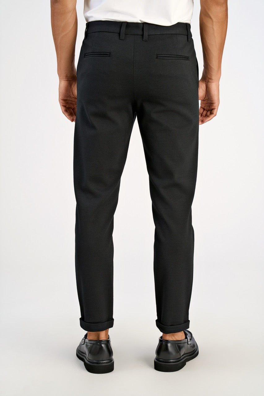 BUKSER - Superflex knitted cropped pant -  - Hr Ravn