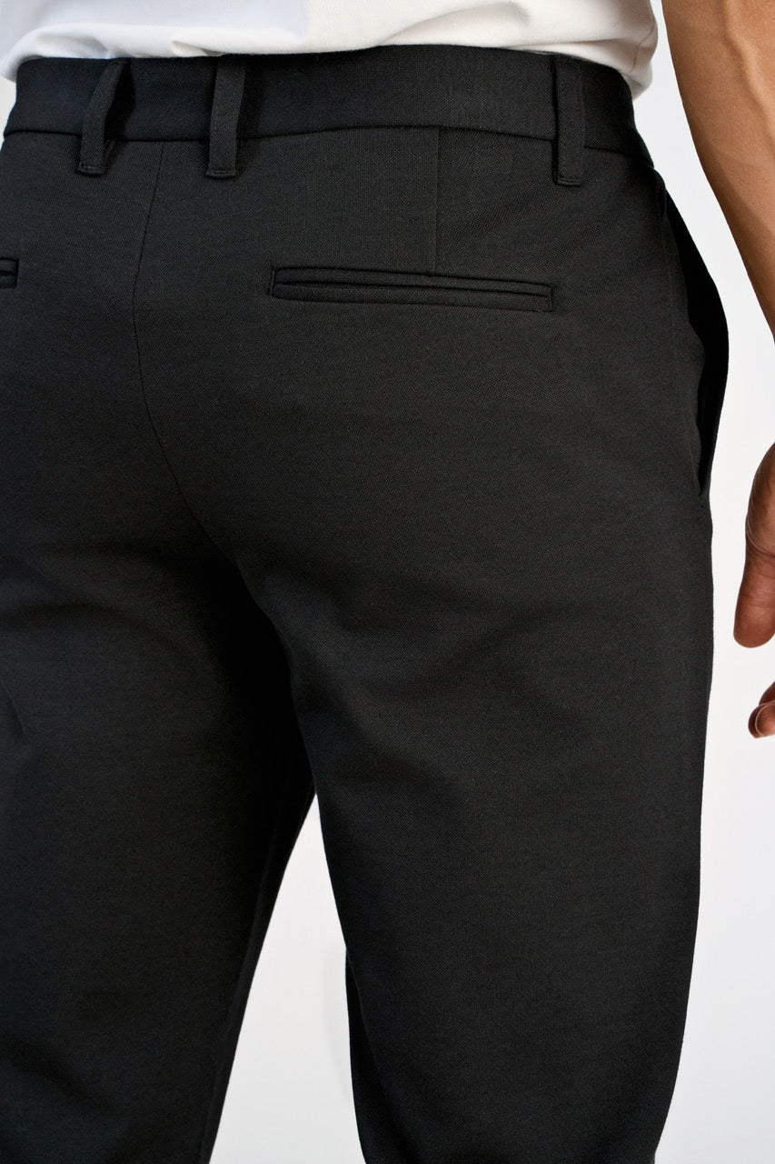 BUKSER - Superflex knitted cropped pant -  - Hr Ravn