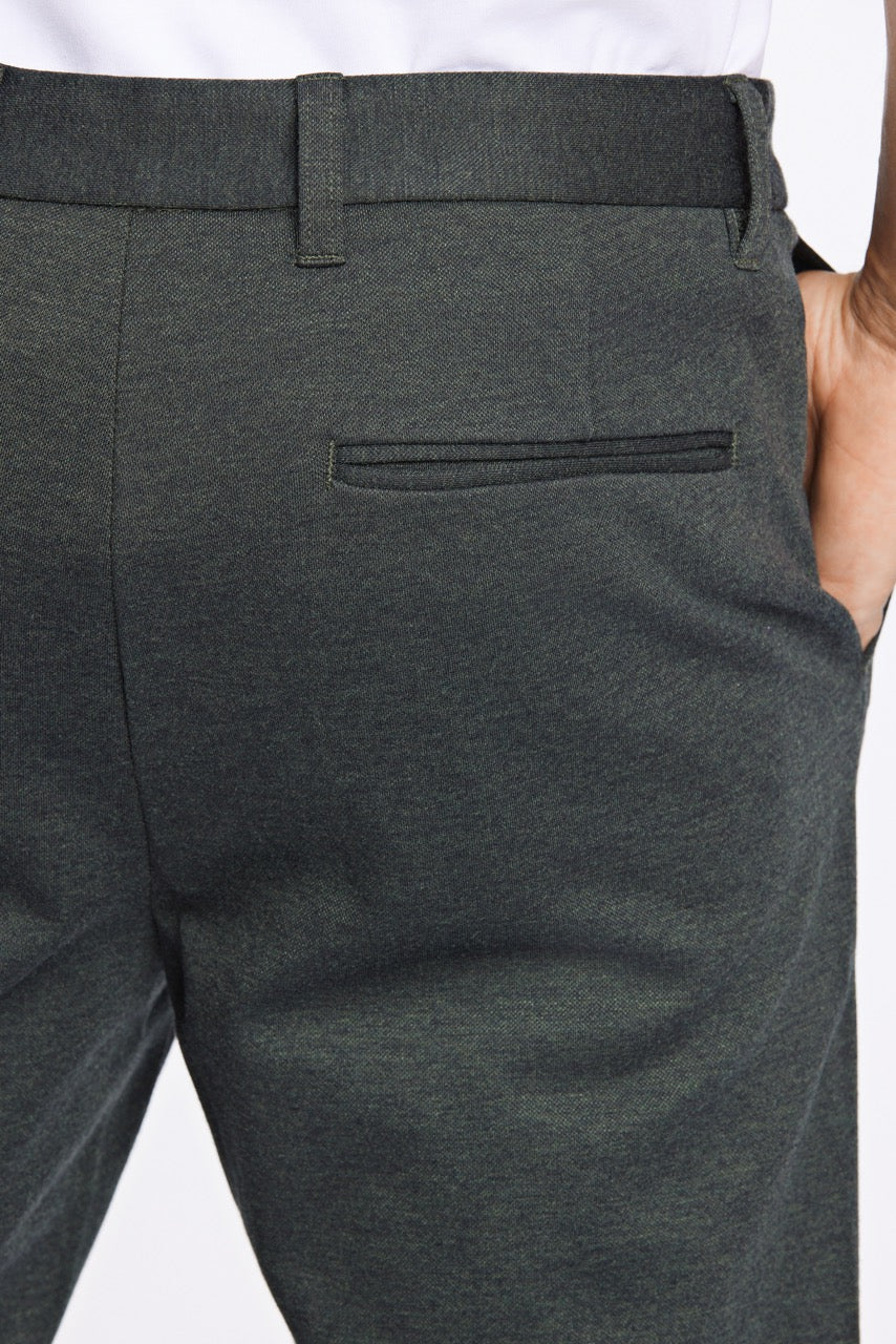 BUKSER - Superflex knitted cropped pant -  - Hr Ravn