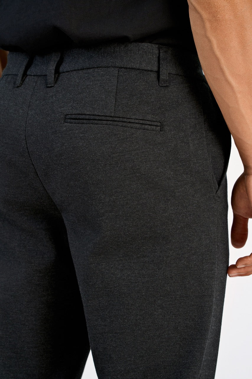 BUKSER - Superflex knitted cropped pant -  - Hr Ravn